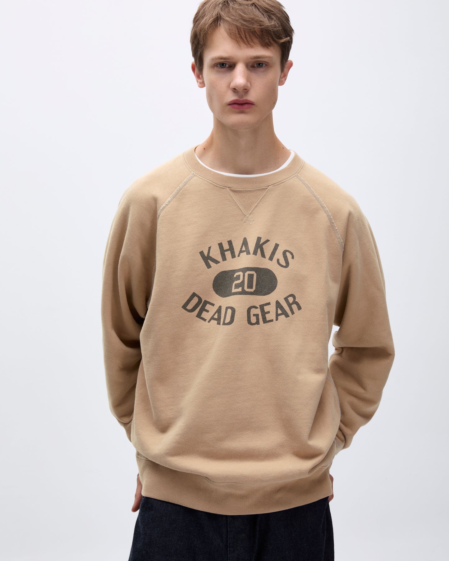 Major Crewneck Pale Orange
