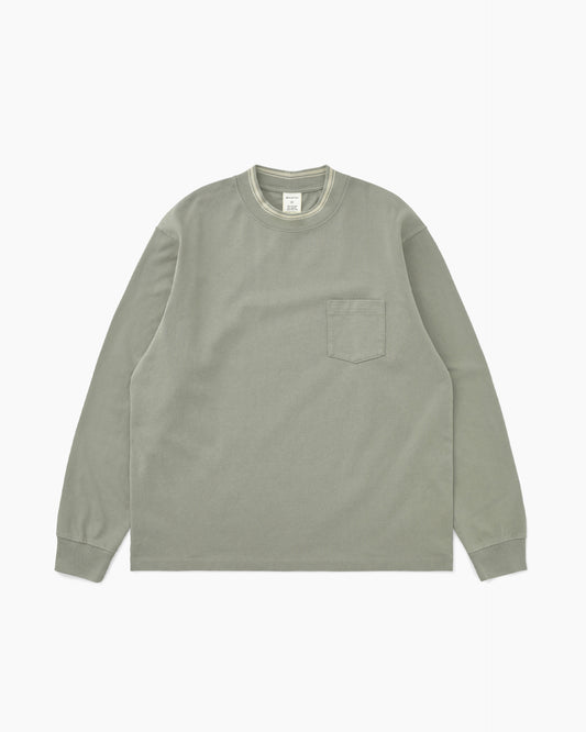 Mockneck L/S Tee Grey