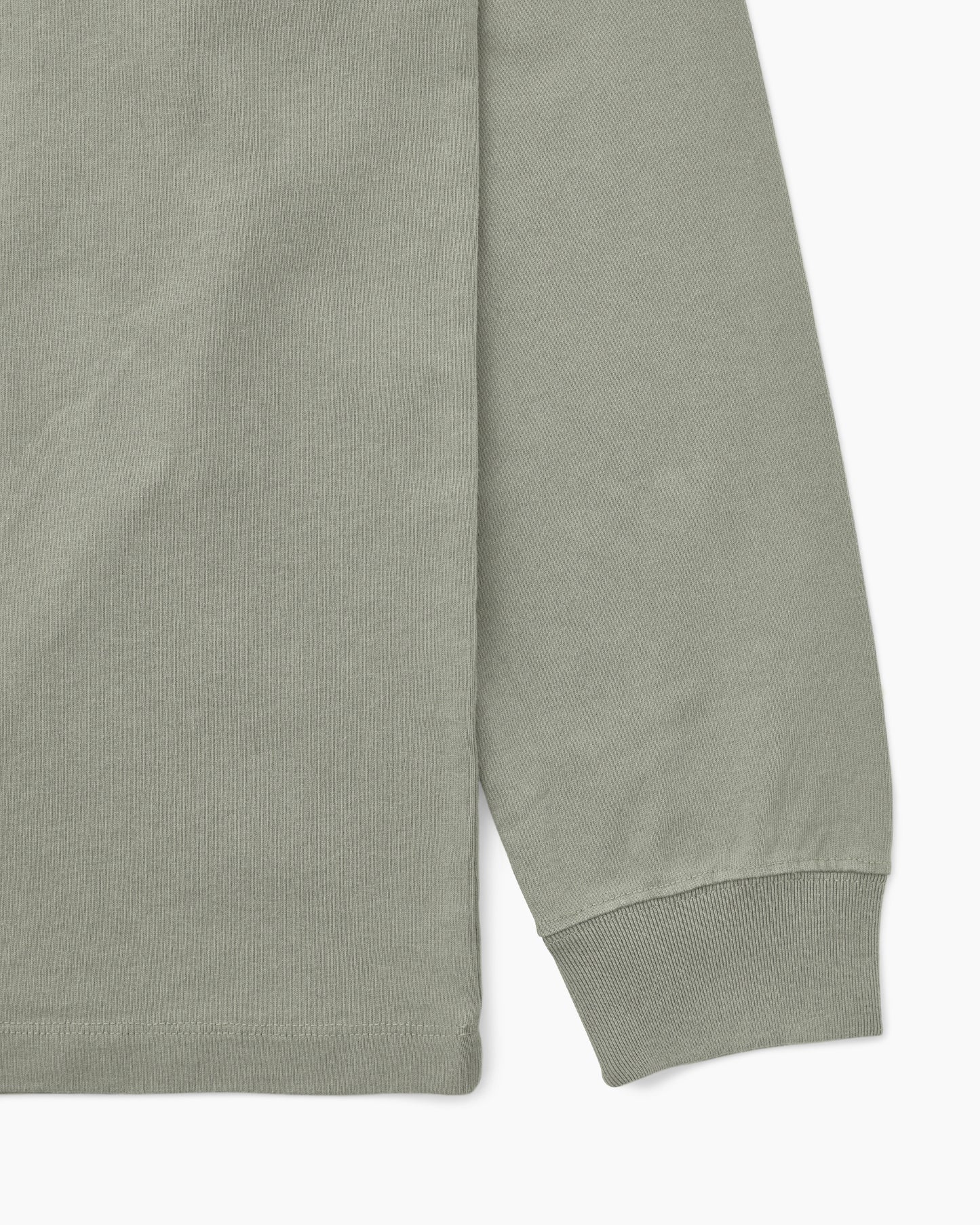 Mockneck L/S Tee Grey