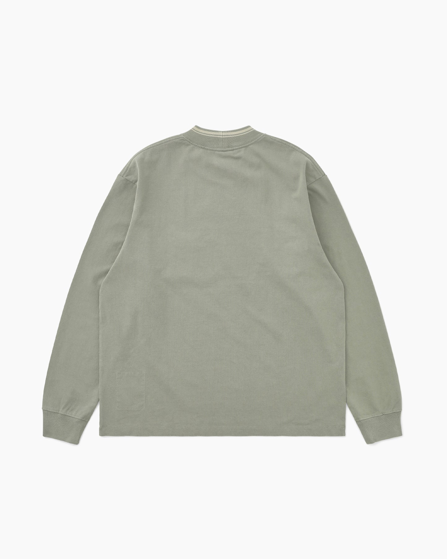 Mockneck L/S Tee Grey