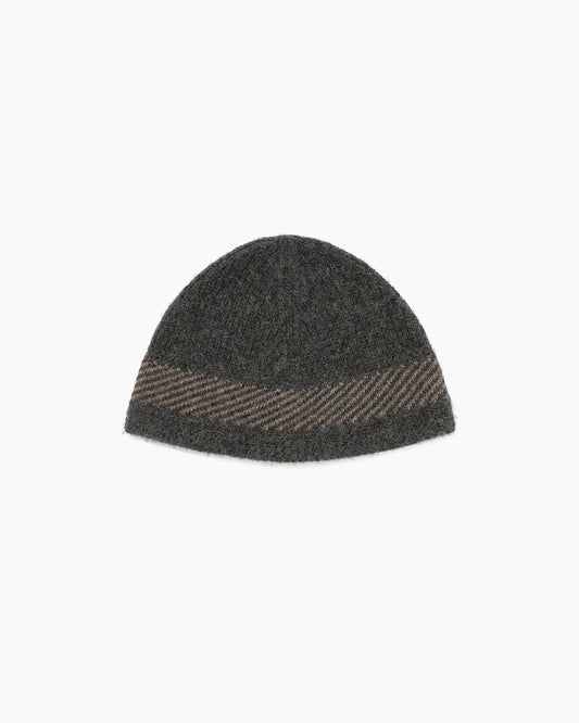 Mod Knit Hat Charcoal