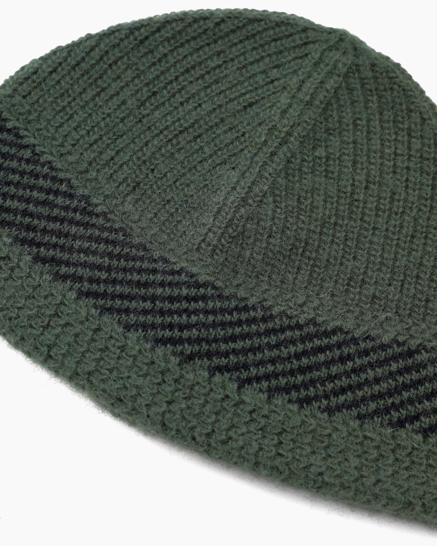 Mod Knit Hat Dusty Green