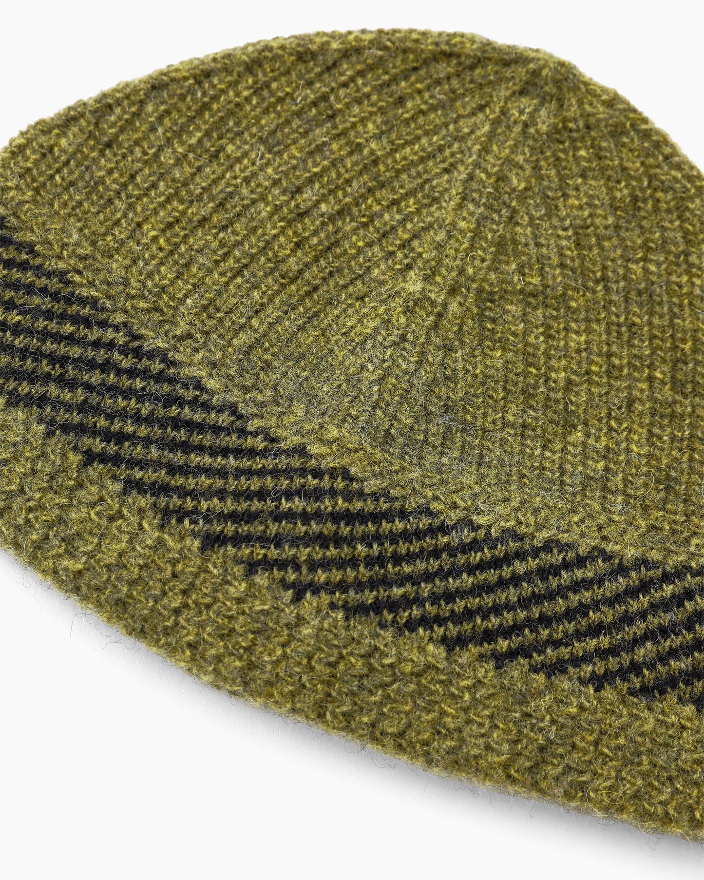 Mod Knit Hat Olive