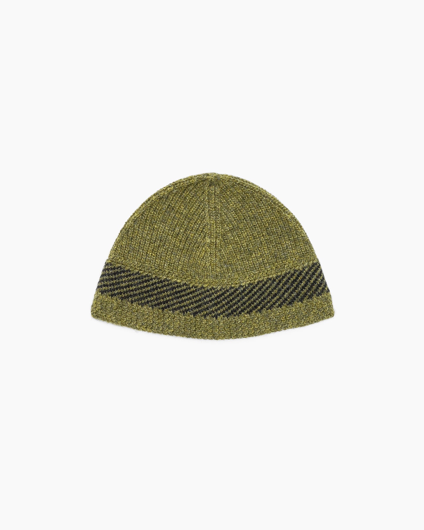 Mod Knit Hat Olive