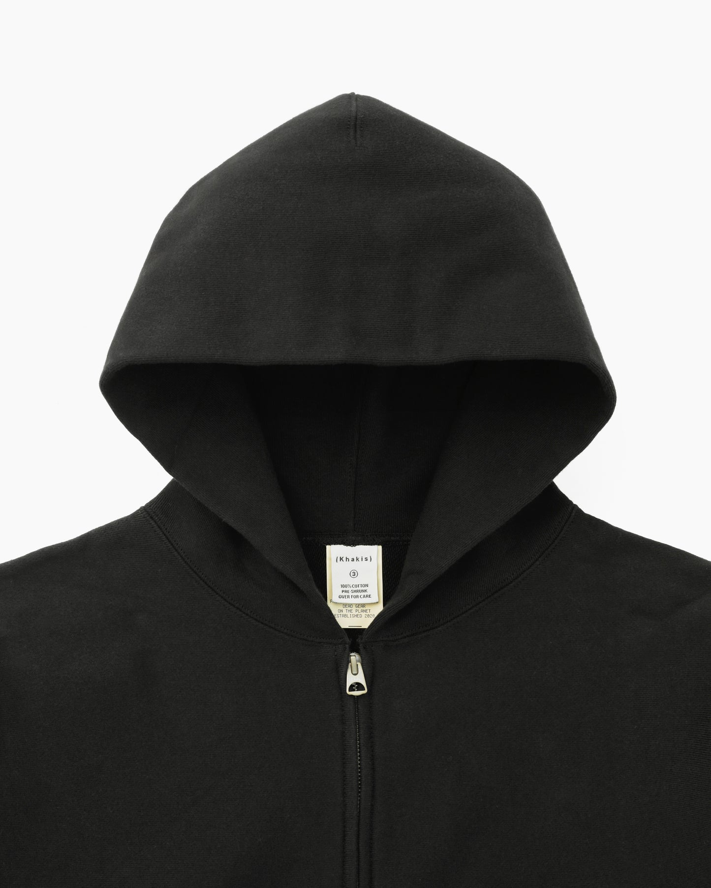 Original Full Zip Hoodie Black