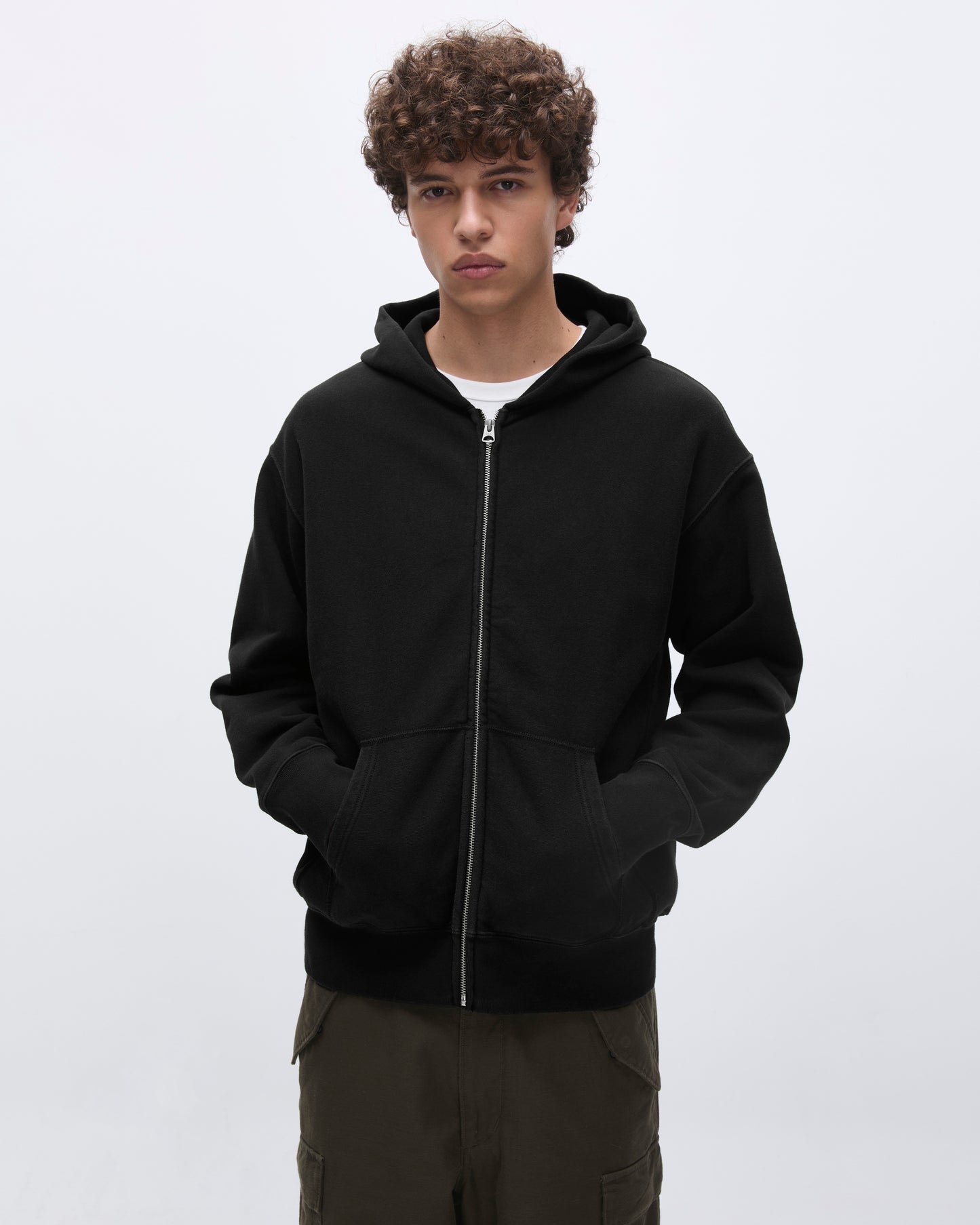 Original Full Zip Hoodie Black