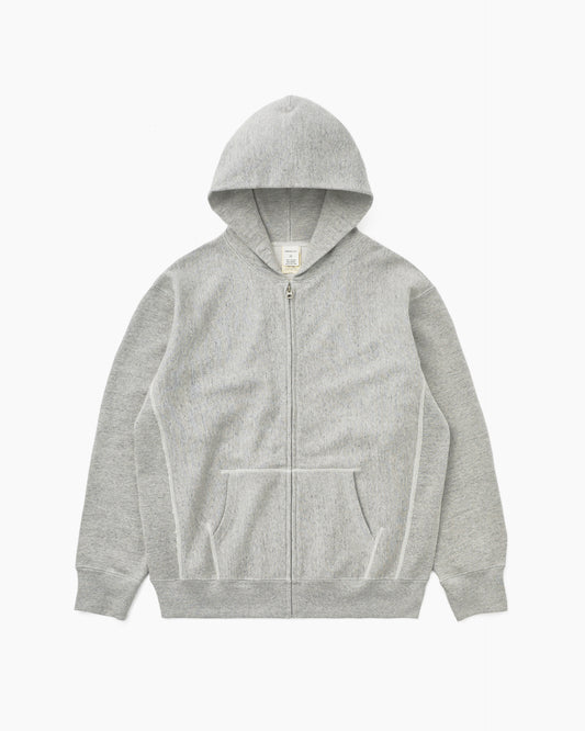 Original Full Zip Hoodie Heather Grey