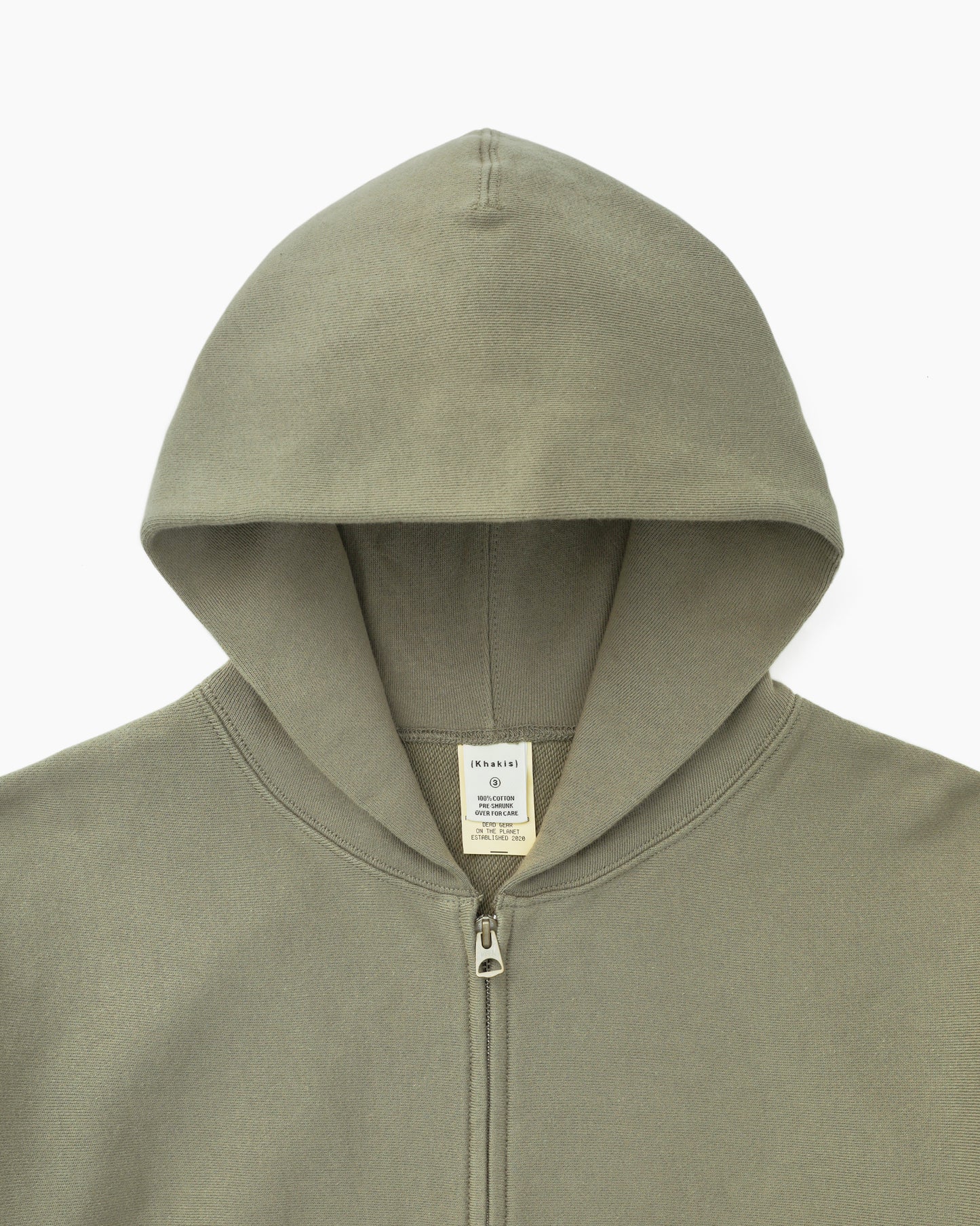 Original Full Zip Hoodie Olive