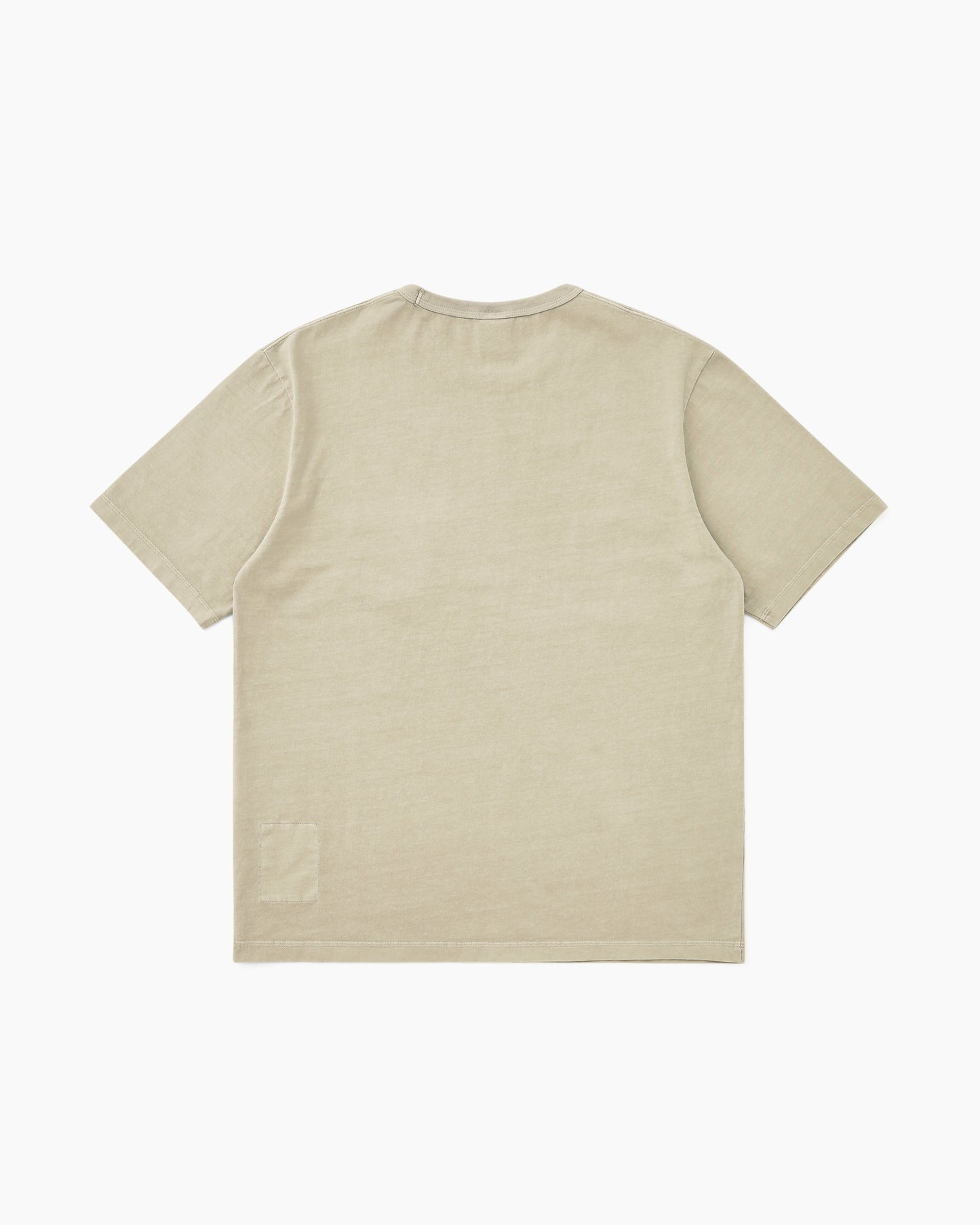 Overdyed Pocket Tee Beige