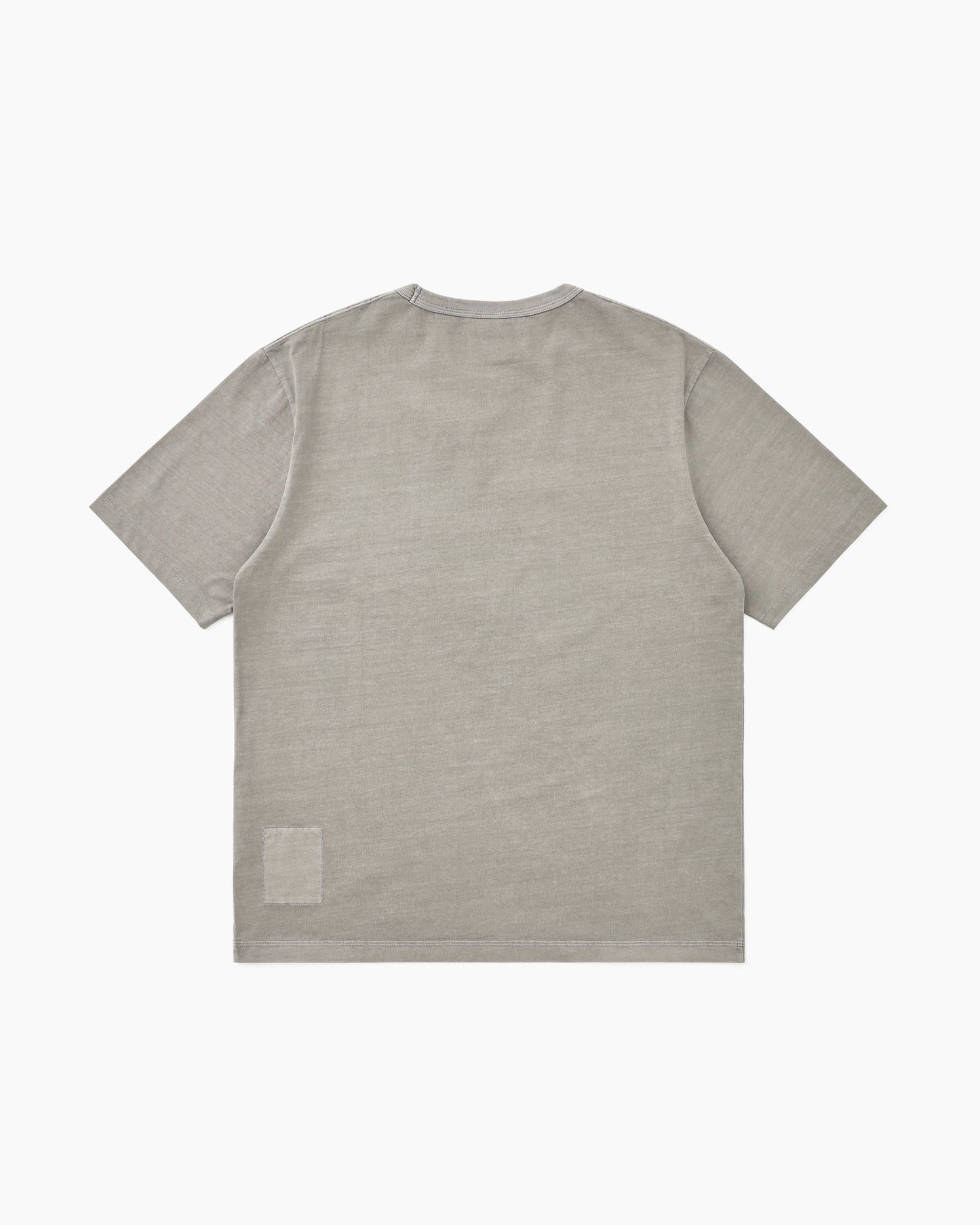 Overdyed Pocket Tee Mid Grey