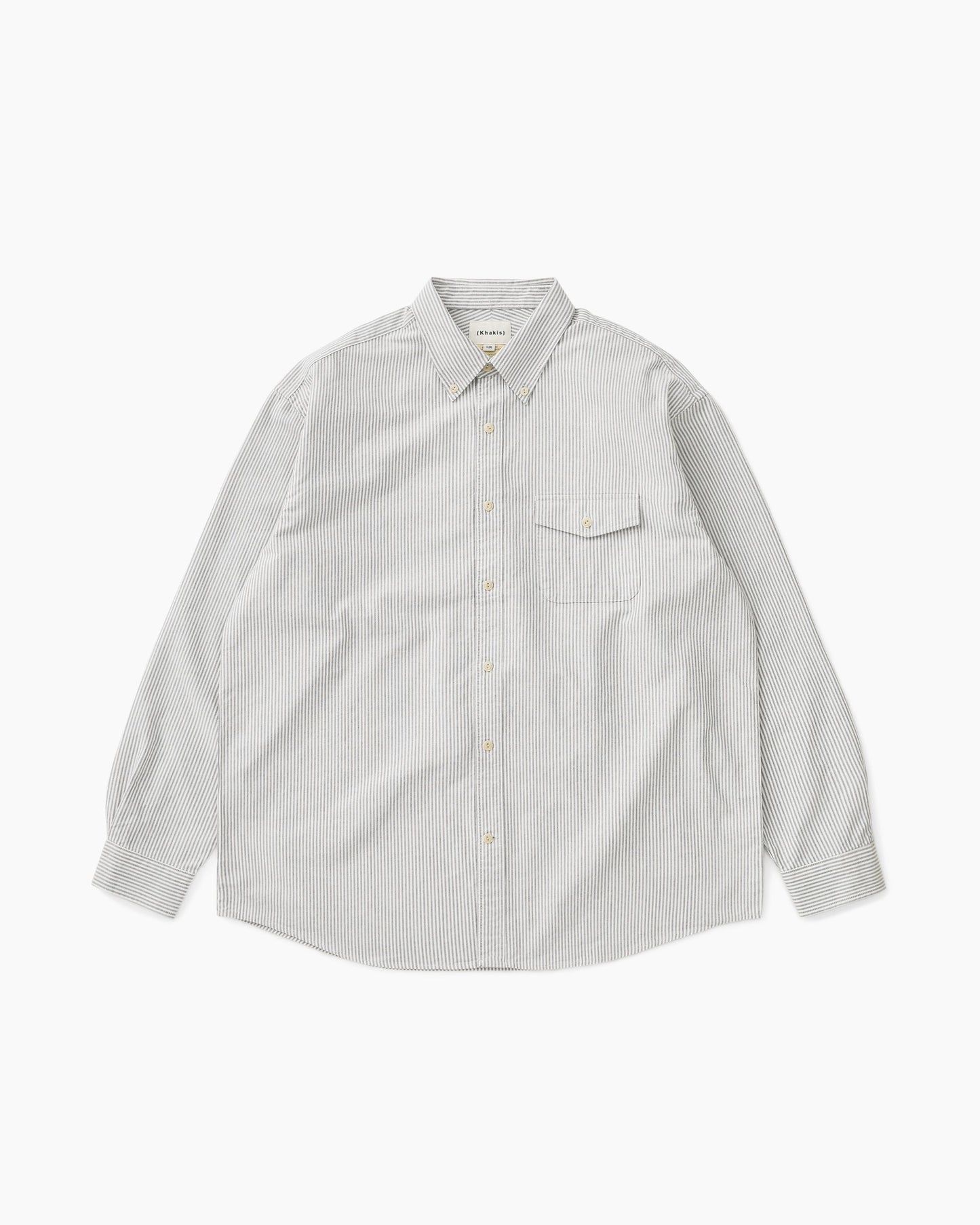 Oxford Club Shirt Grey Stripe