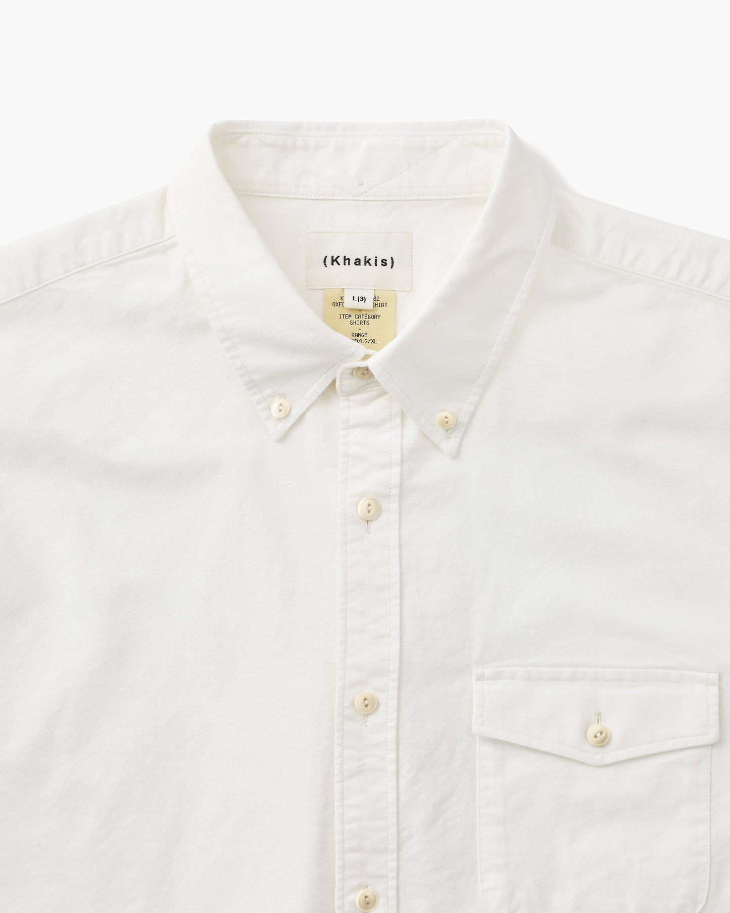 Oxford Club Shirt White
