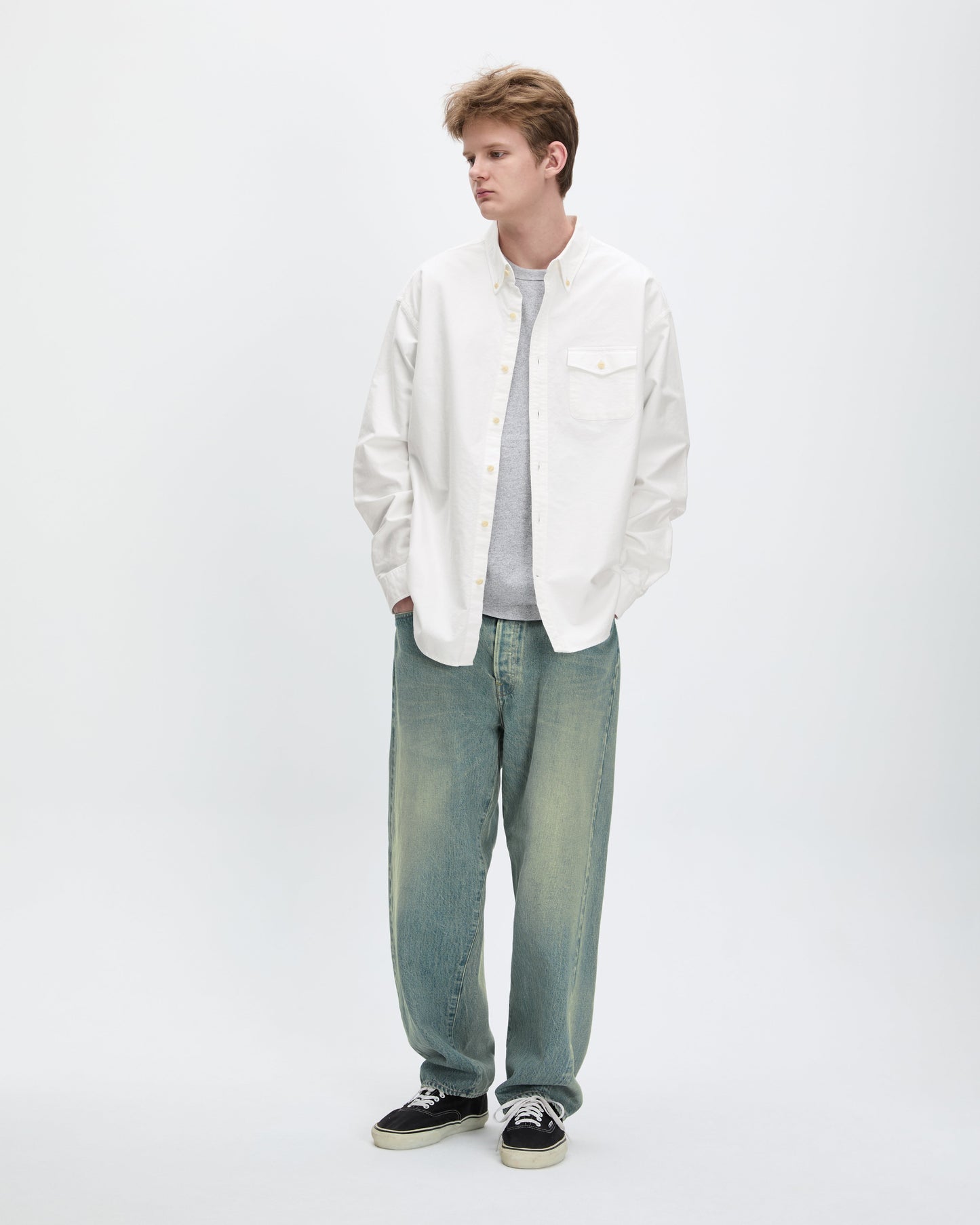 Oxford Club Shirt White
