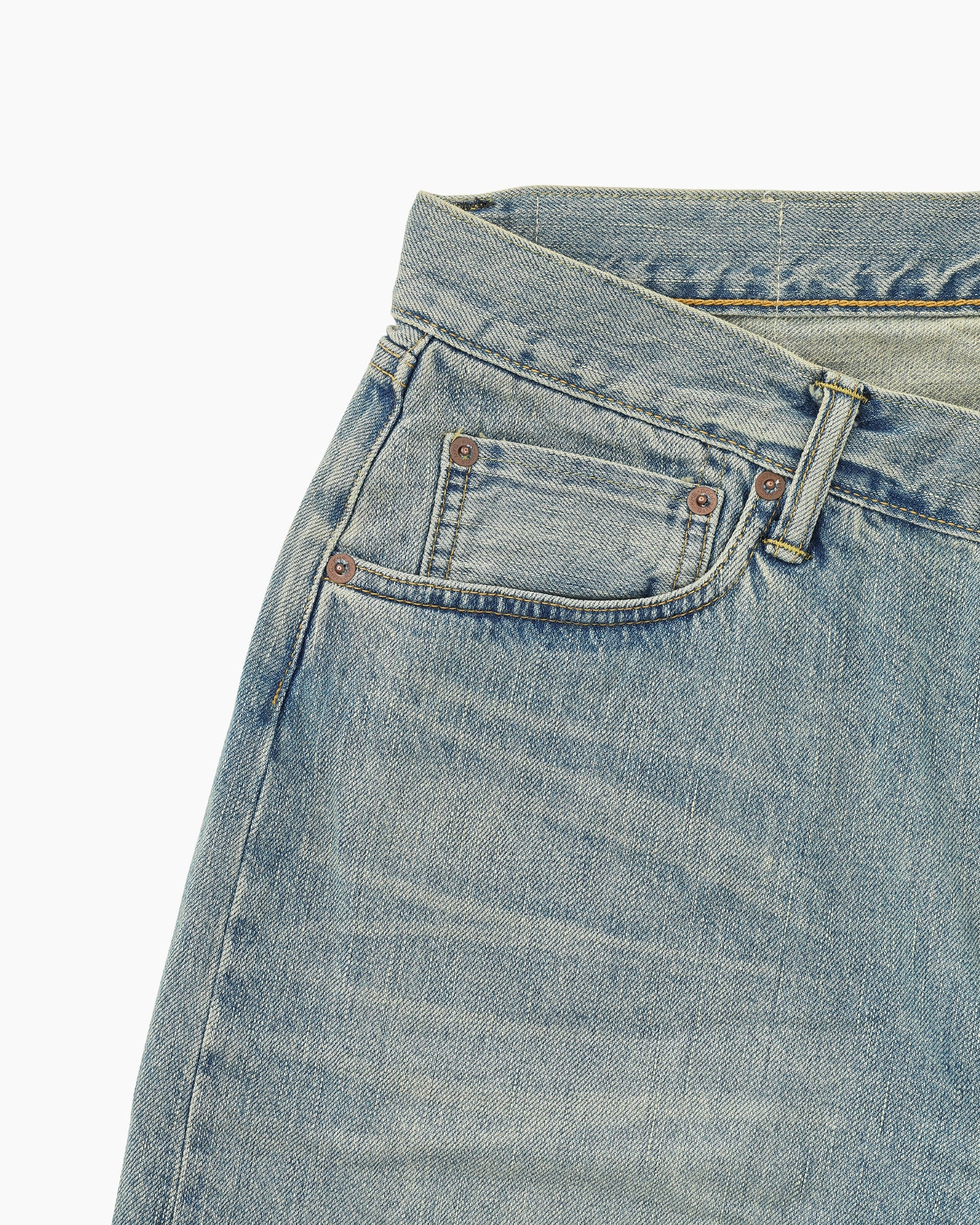 Ridge Denim Short Light Blue