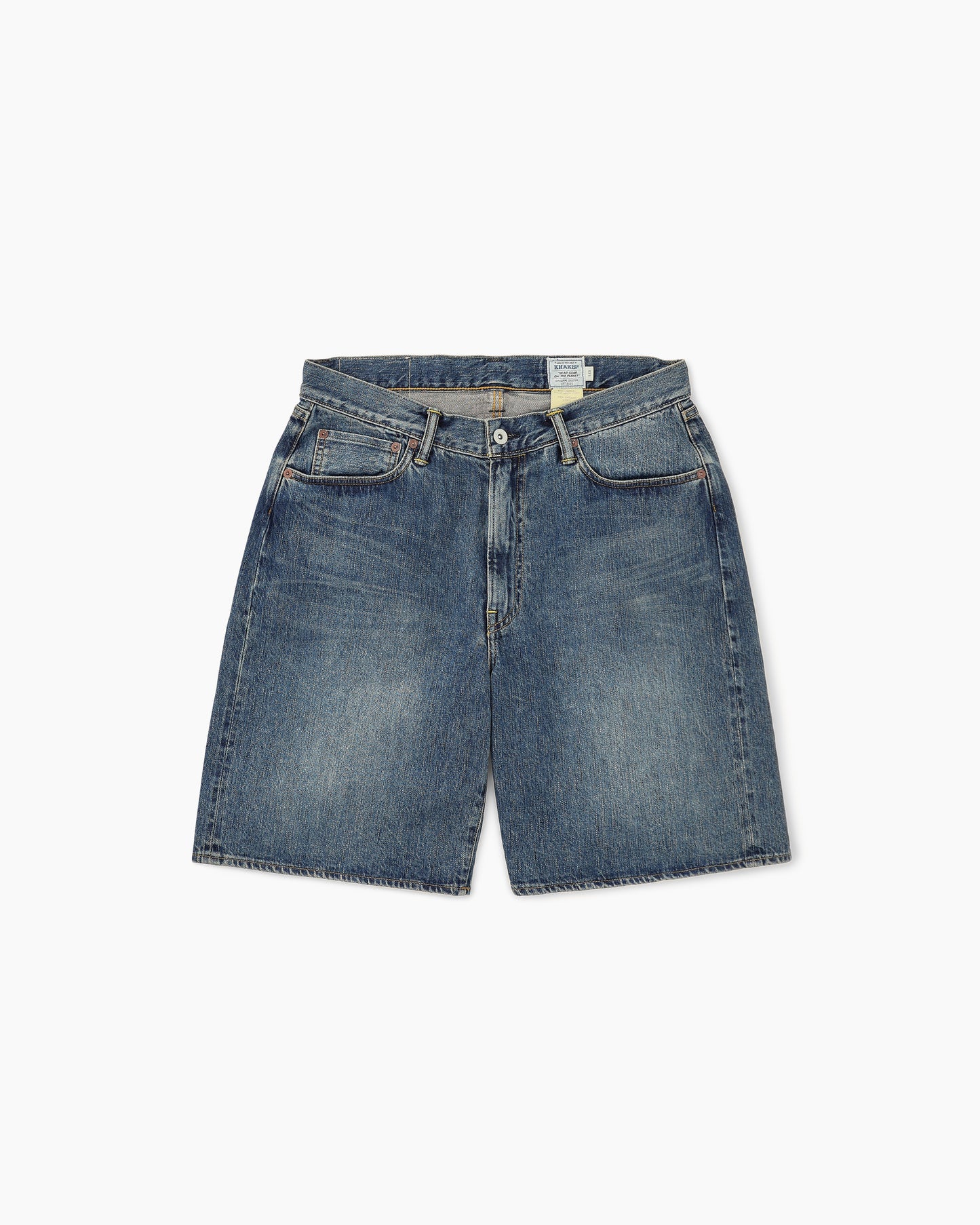 Ridge Denim Short Mid Blue