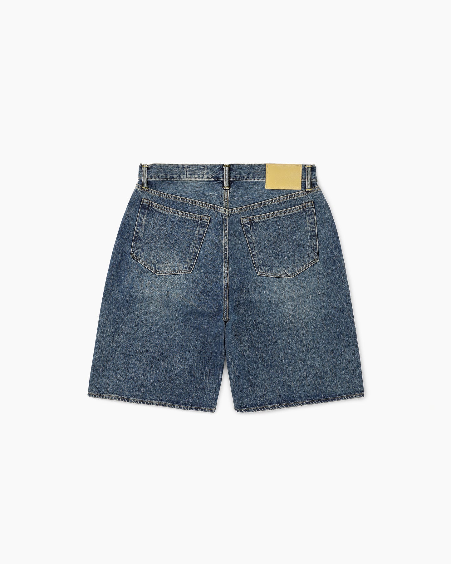 Ridge Denim Short Mid Blue