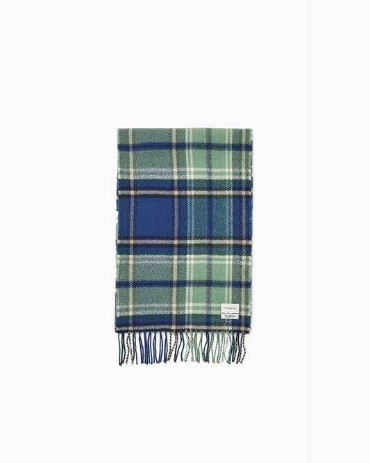 Scotch Plaid Muffler Royal Blue
