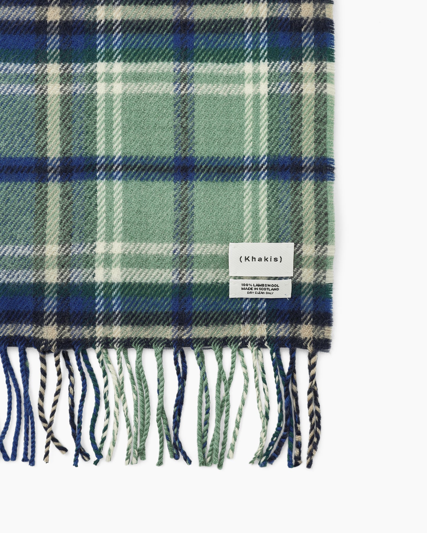 Scotch Plaid Muffler Royal Blue