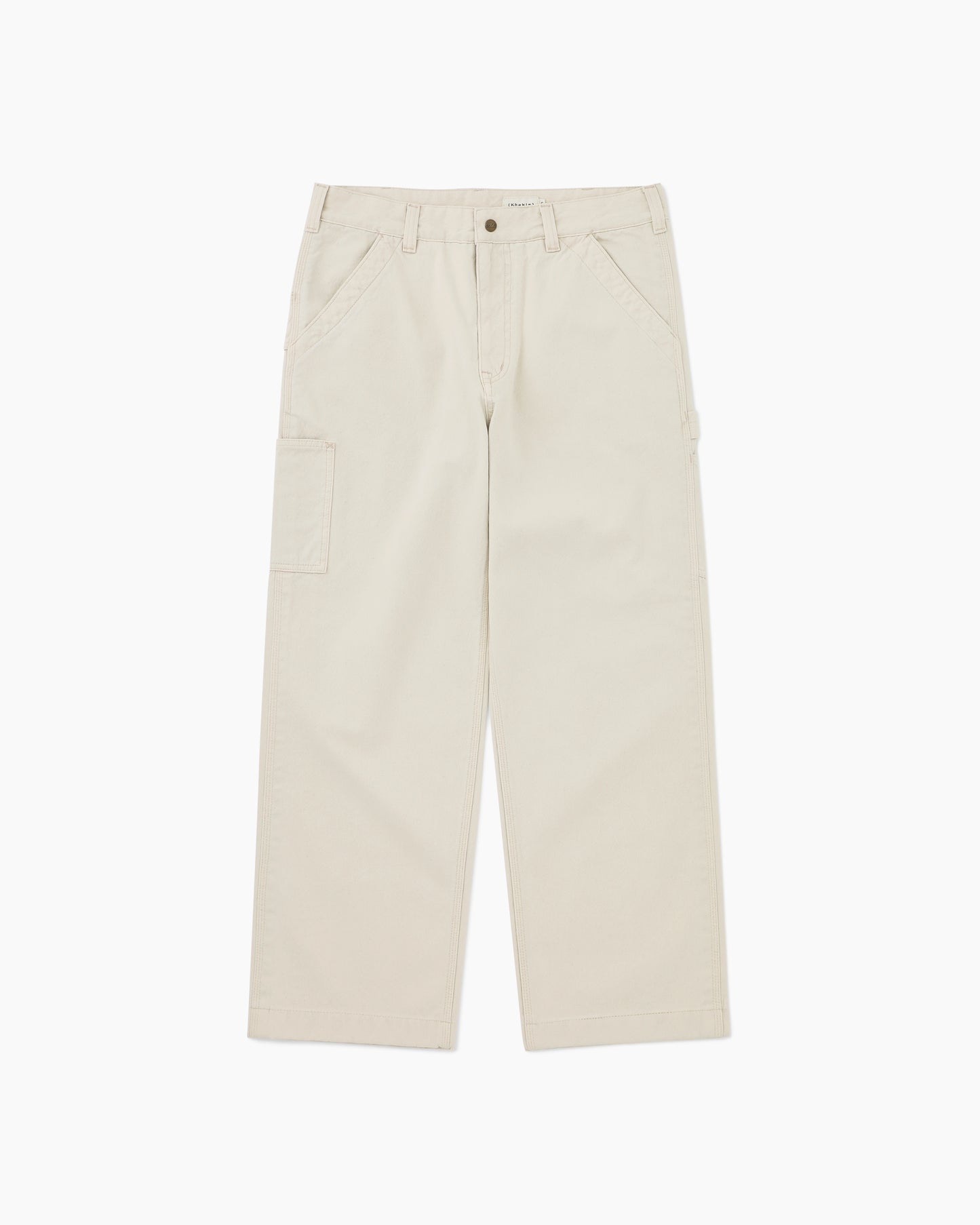 Selvedge Logger Pant Ecru