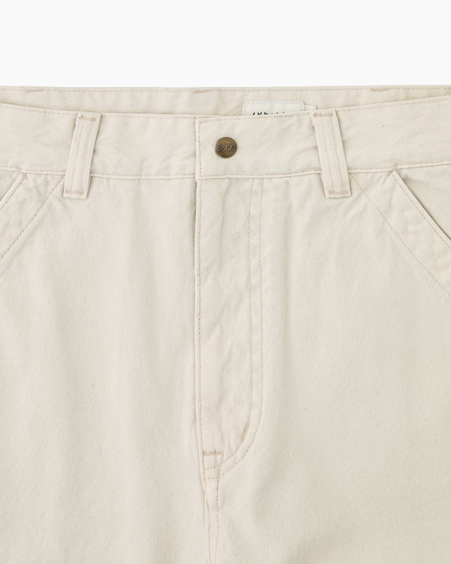 Selvedge Logger Pant Ecru
