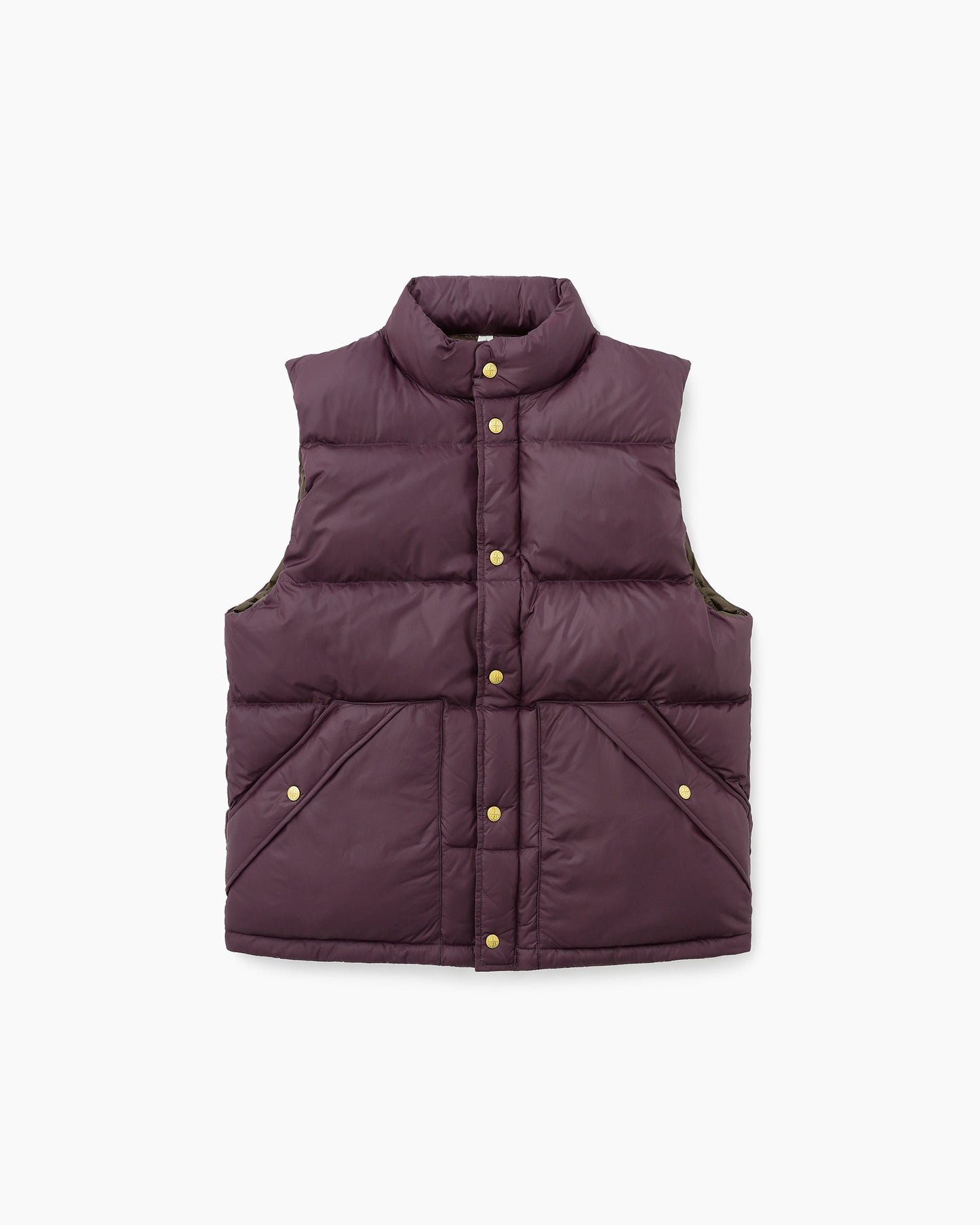 Snowfield Down Vest Burgundy