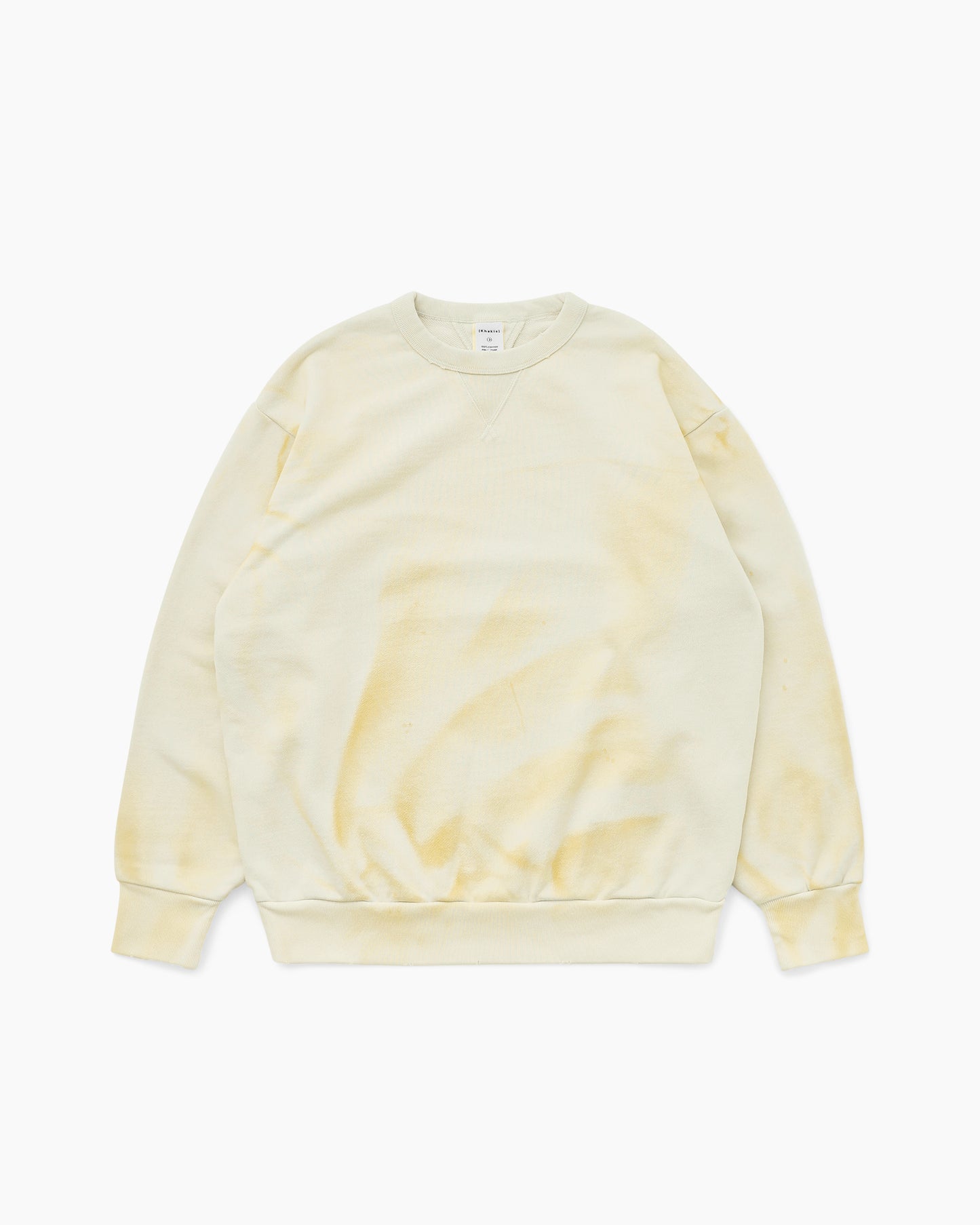 Stained Crewneck Ivory
