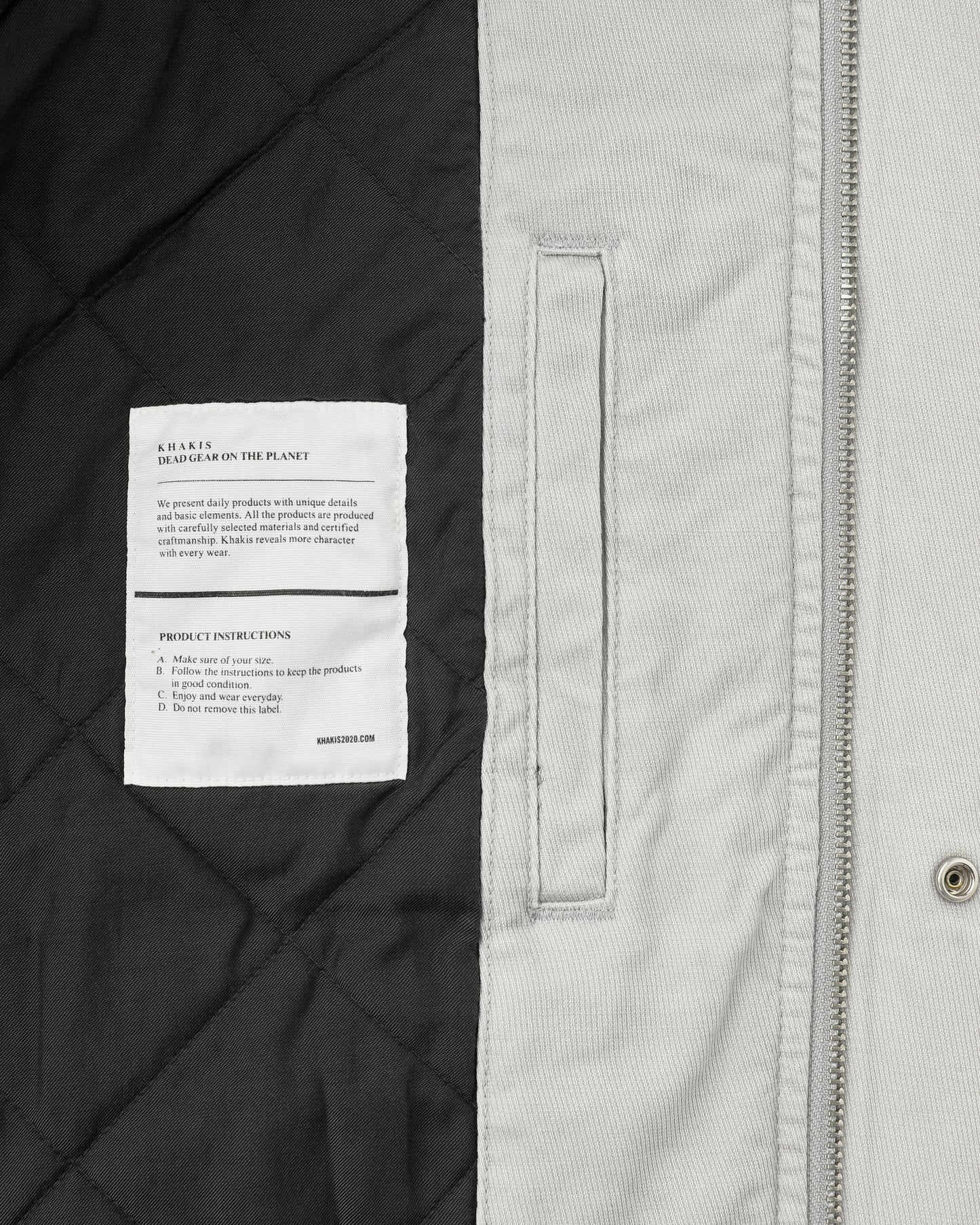 Station Jacket Grey
