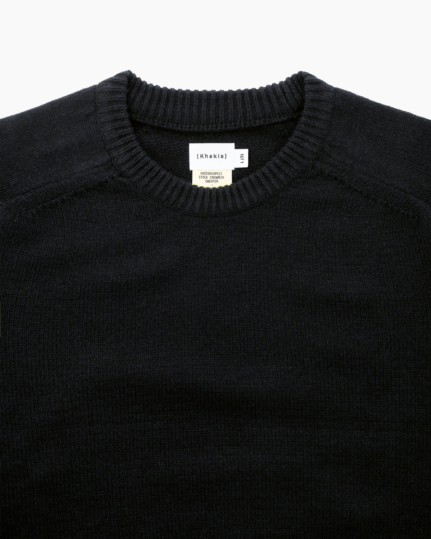 Stock Crewneck Sweater Dark Navy