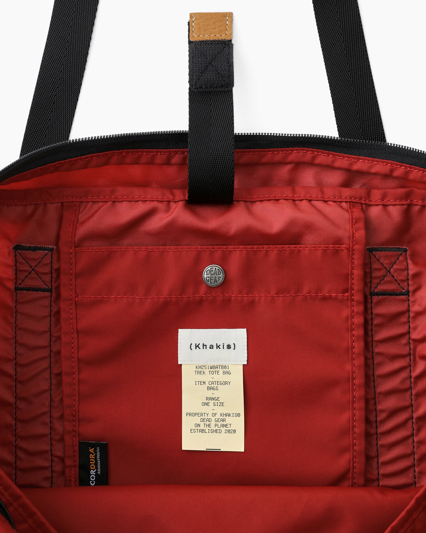 Trek Tote Bag Red