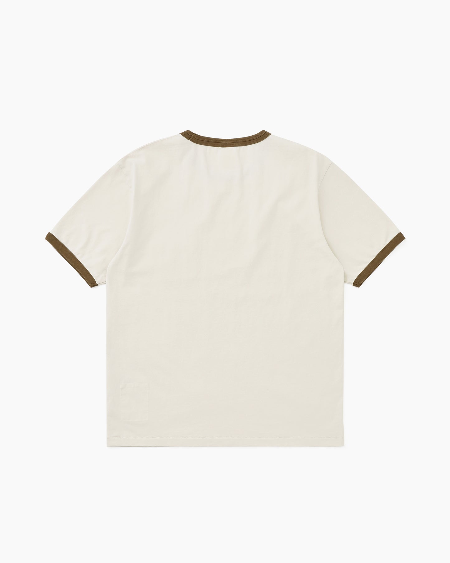 Washed Ringer Tee Brown