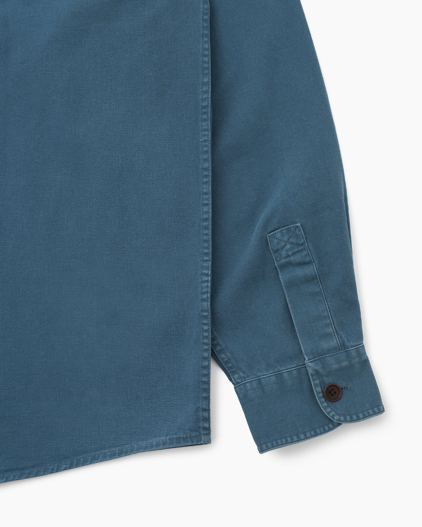 Washed Scout Shirt Slate Blue