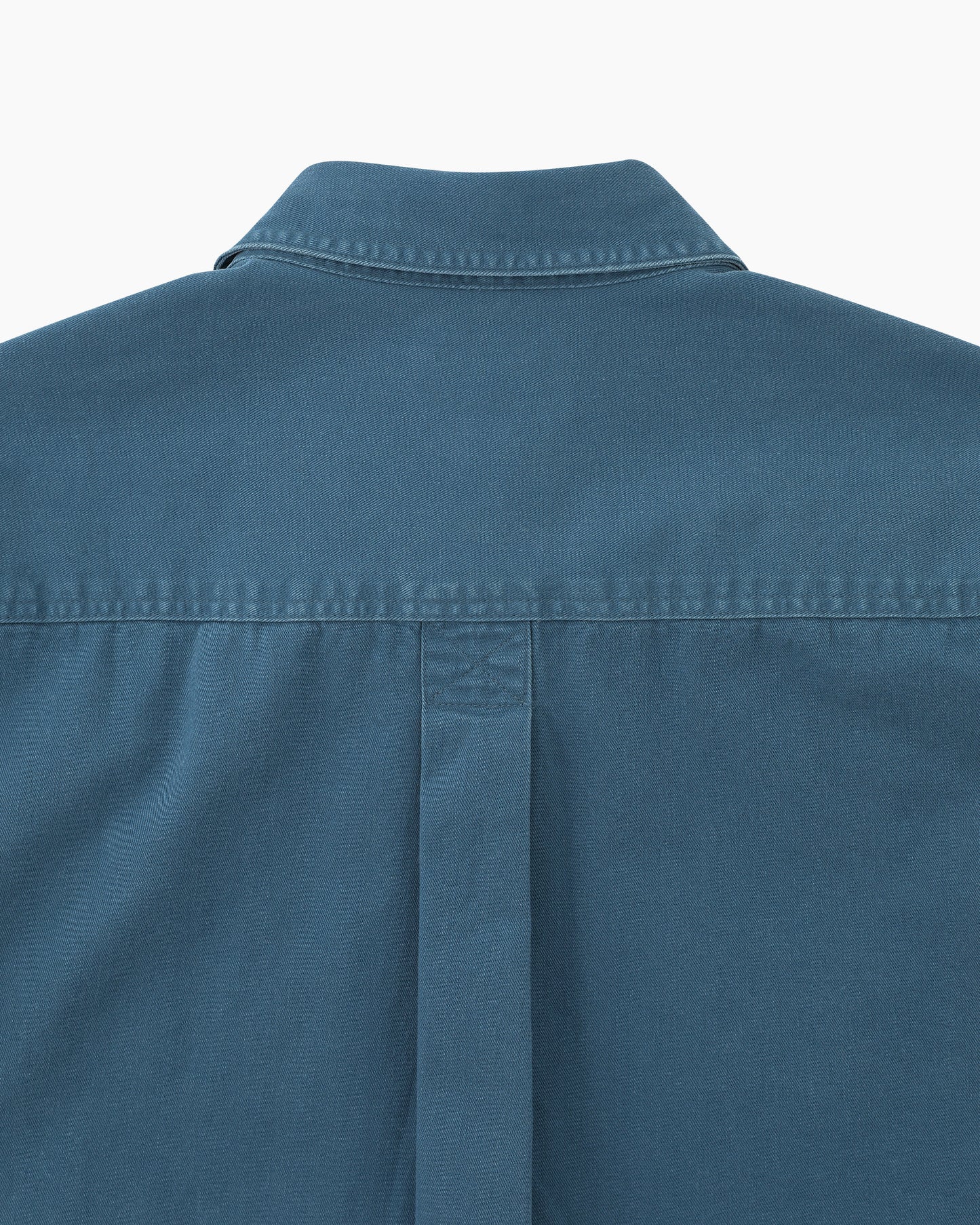 Washed Scout Shirt Slate Blue