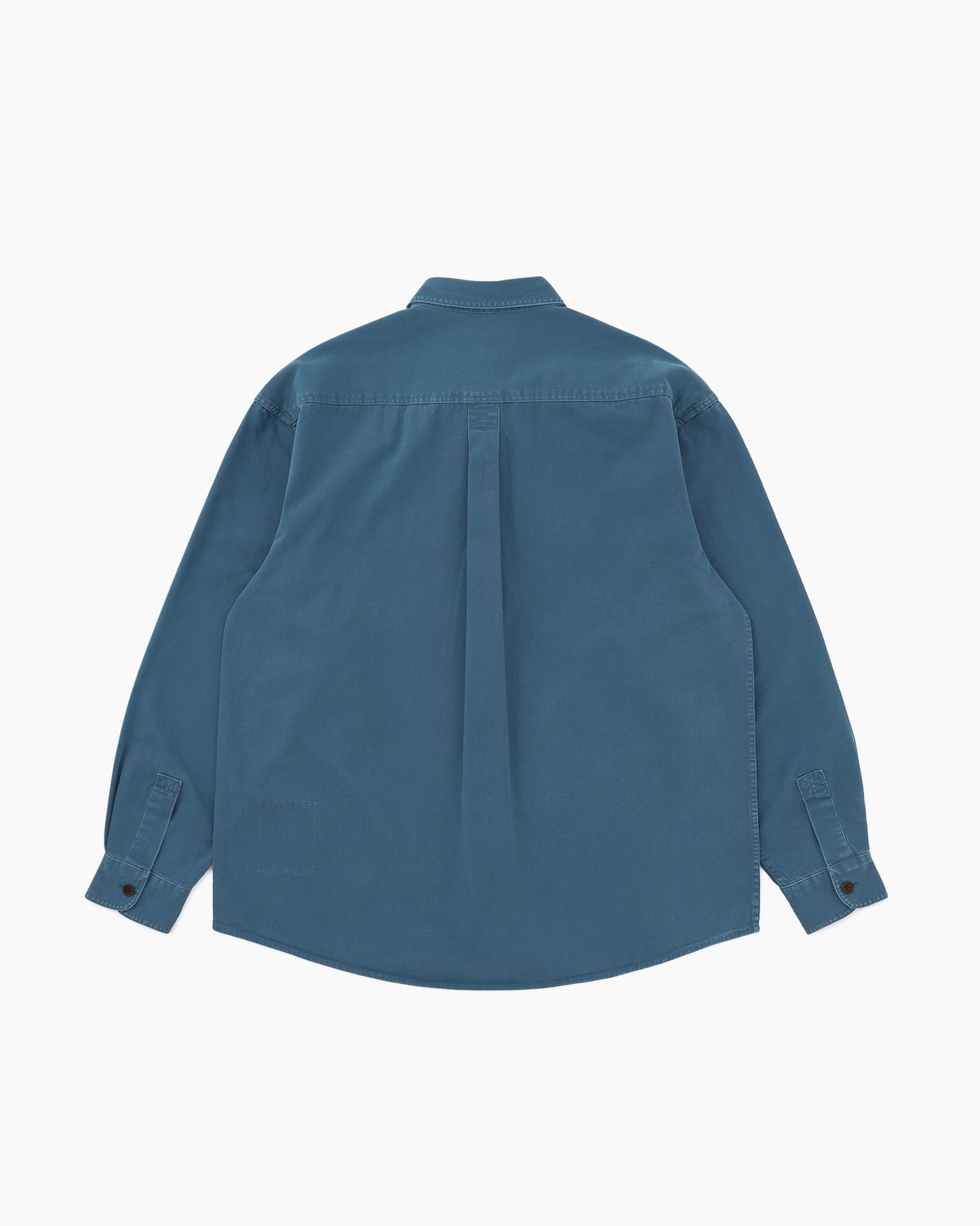 Washed Scout Shirt Slate Blue