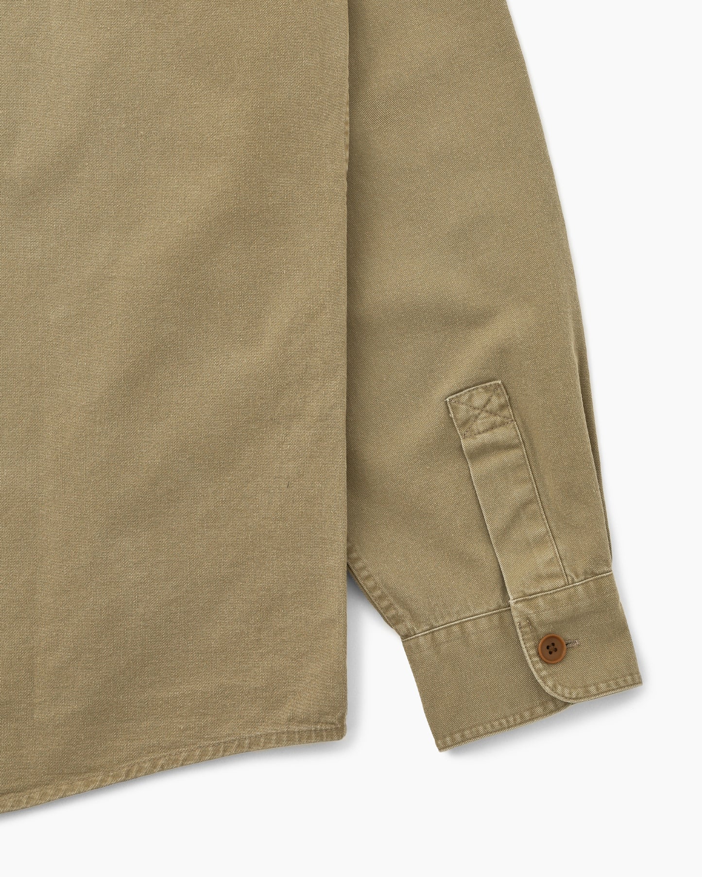 Washed Scout Shirt Tan