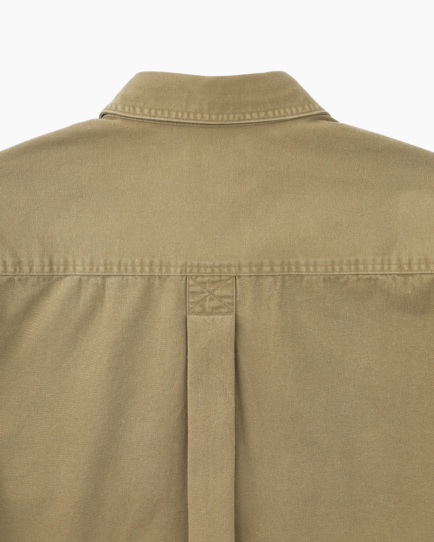 Washed Scout Shirt Tan