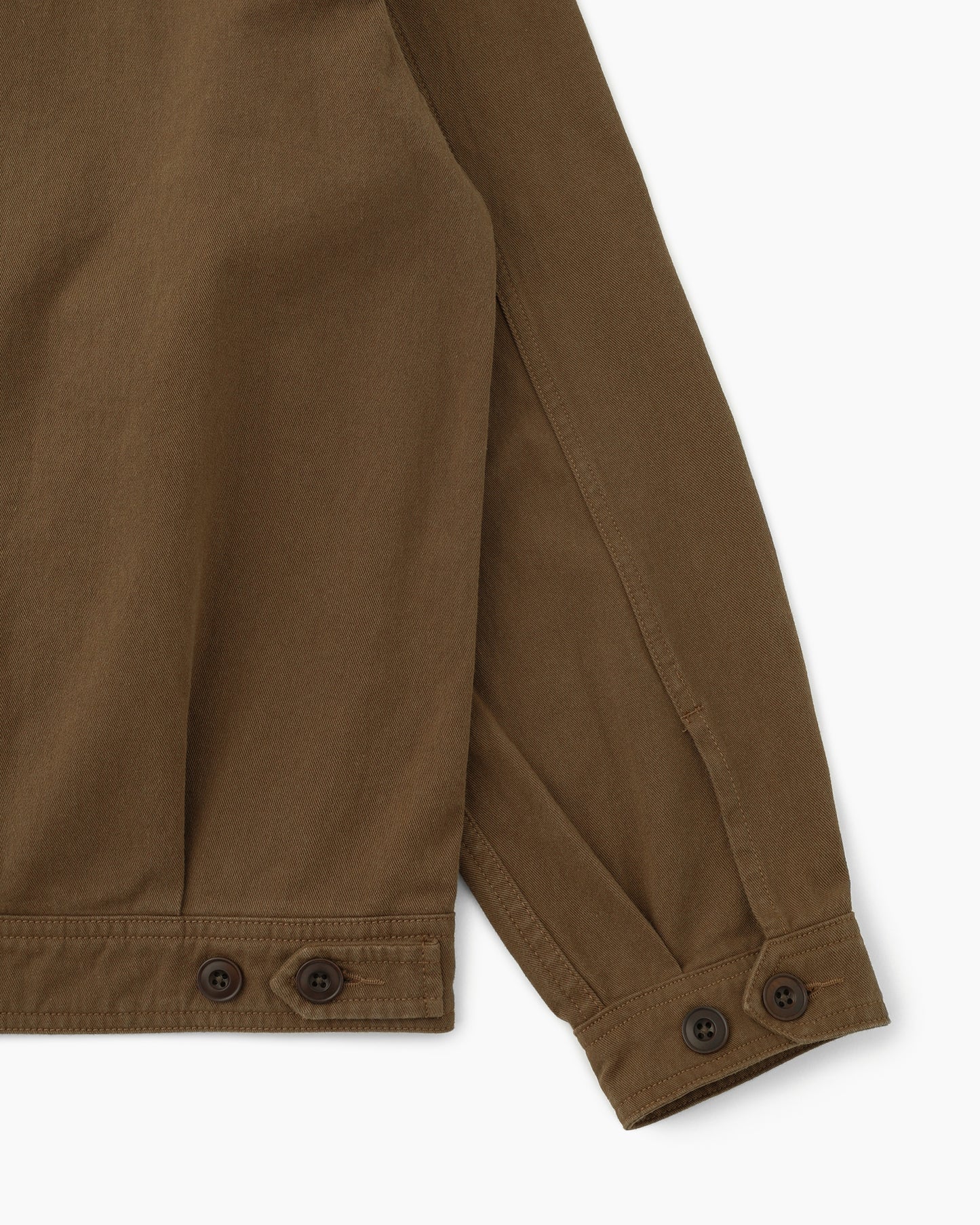 Washed Swing Jacket Brown