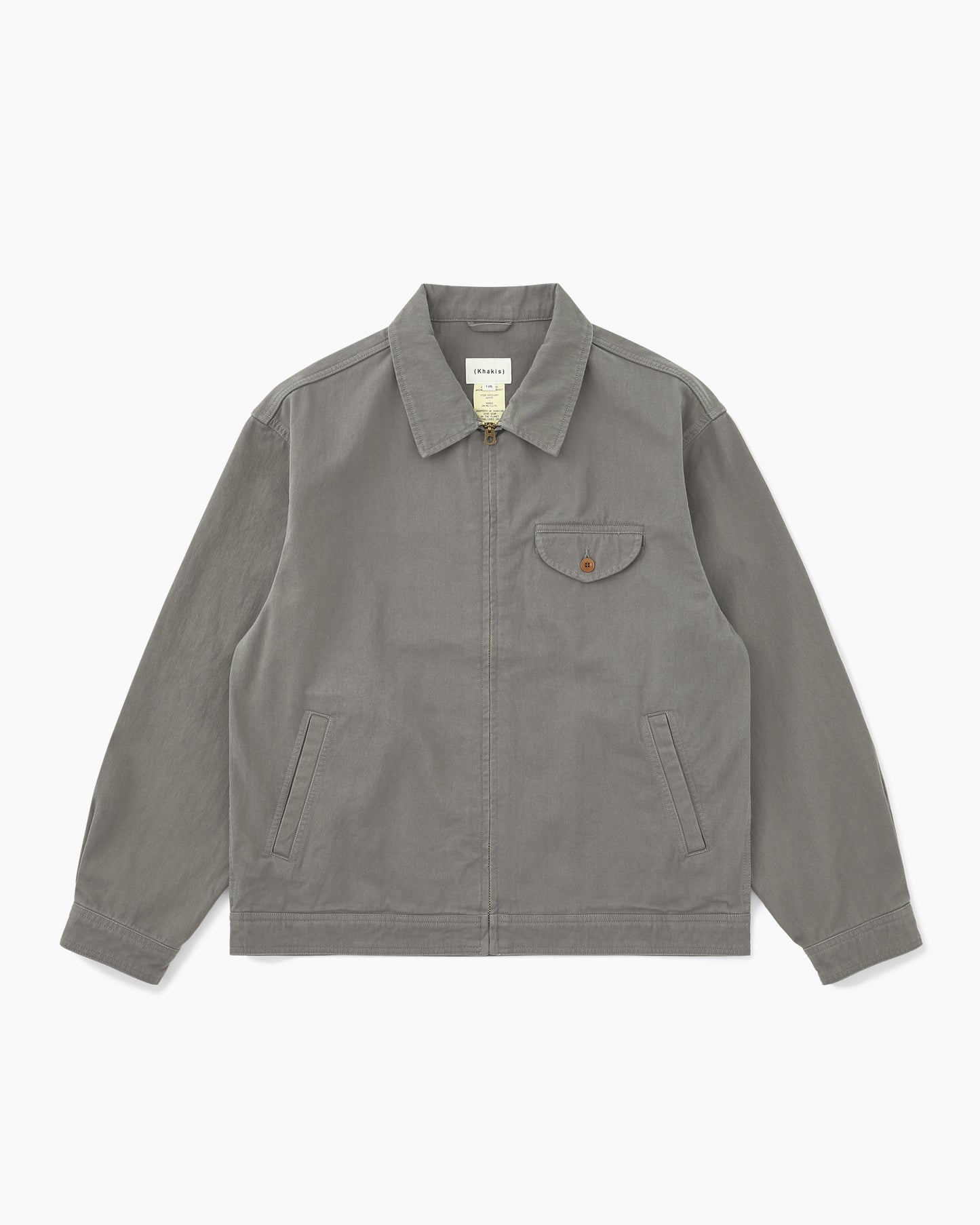 Washed Swing Jacket Grey
