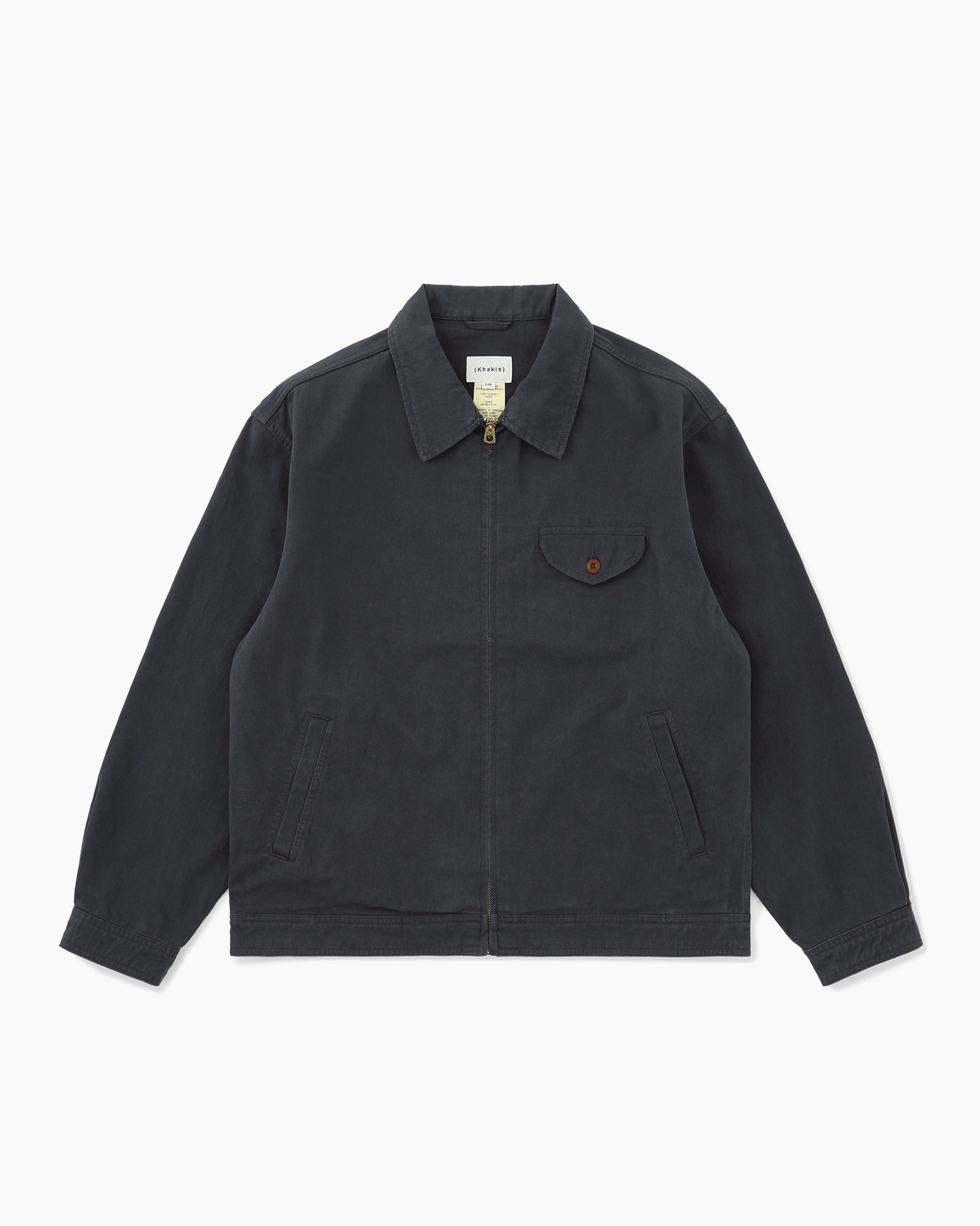 Washed Swing Jacket Navy