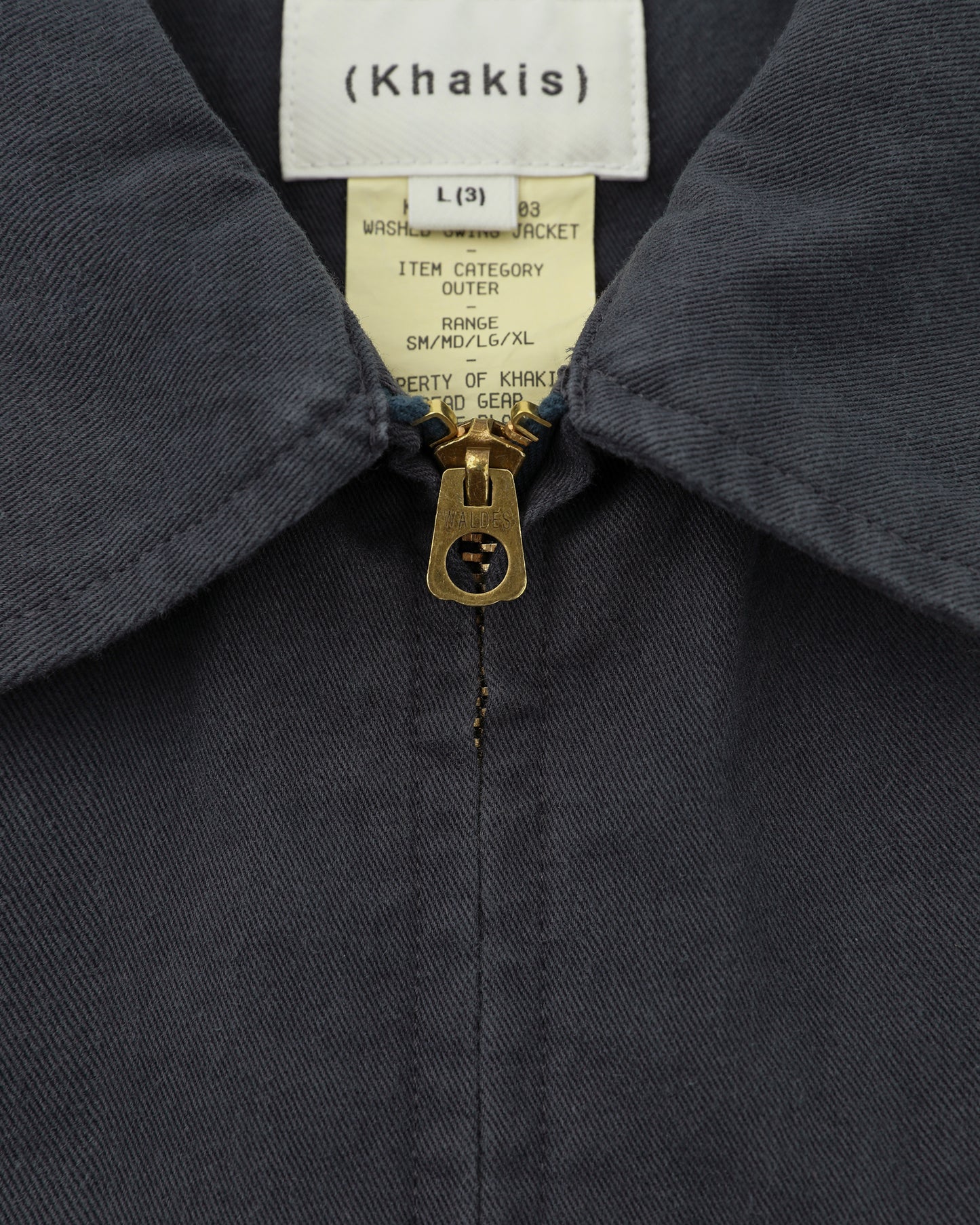 Washed Swing Jacket Navy
