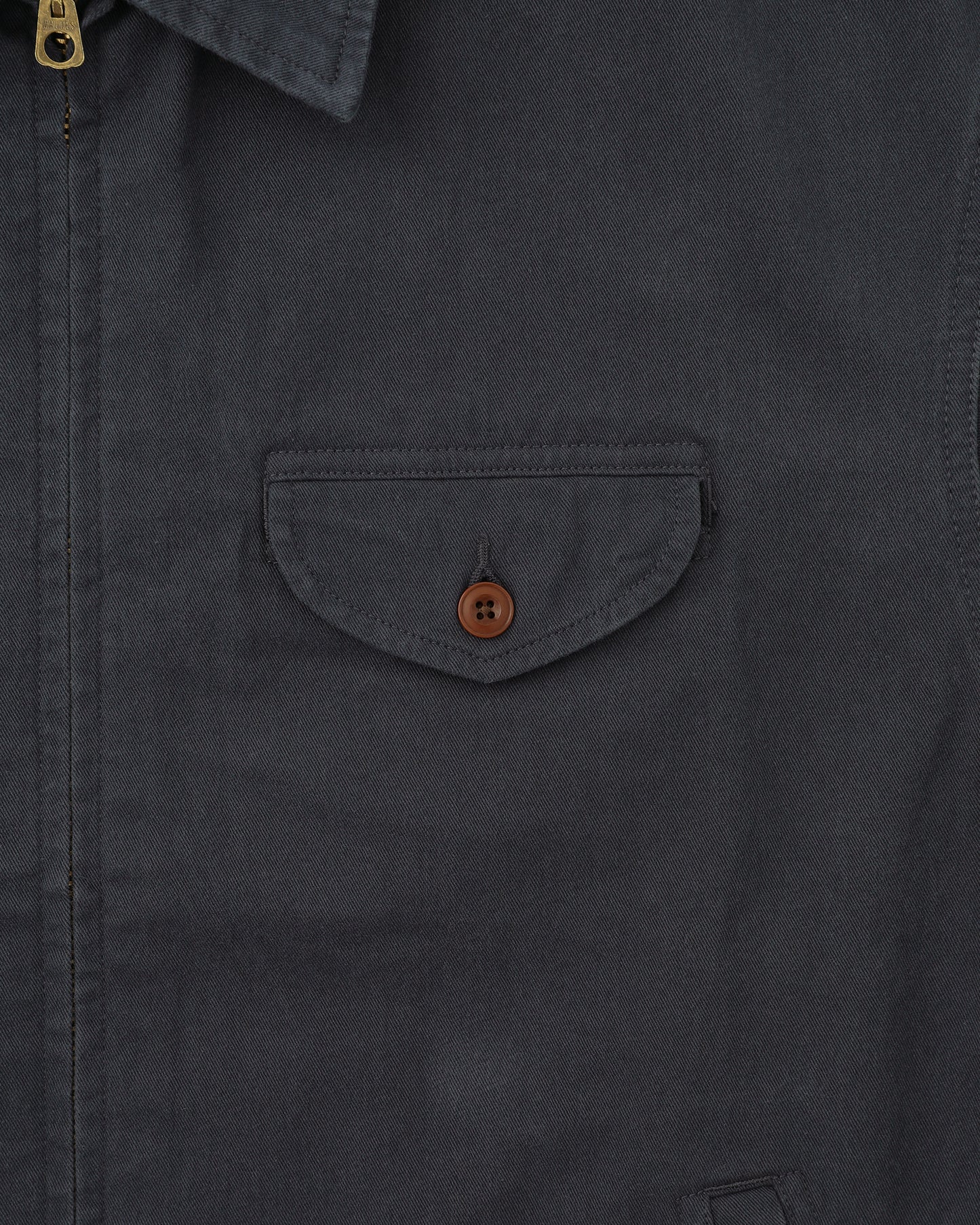 Washed Swing Jacket Navy