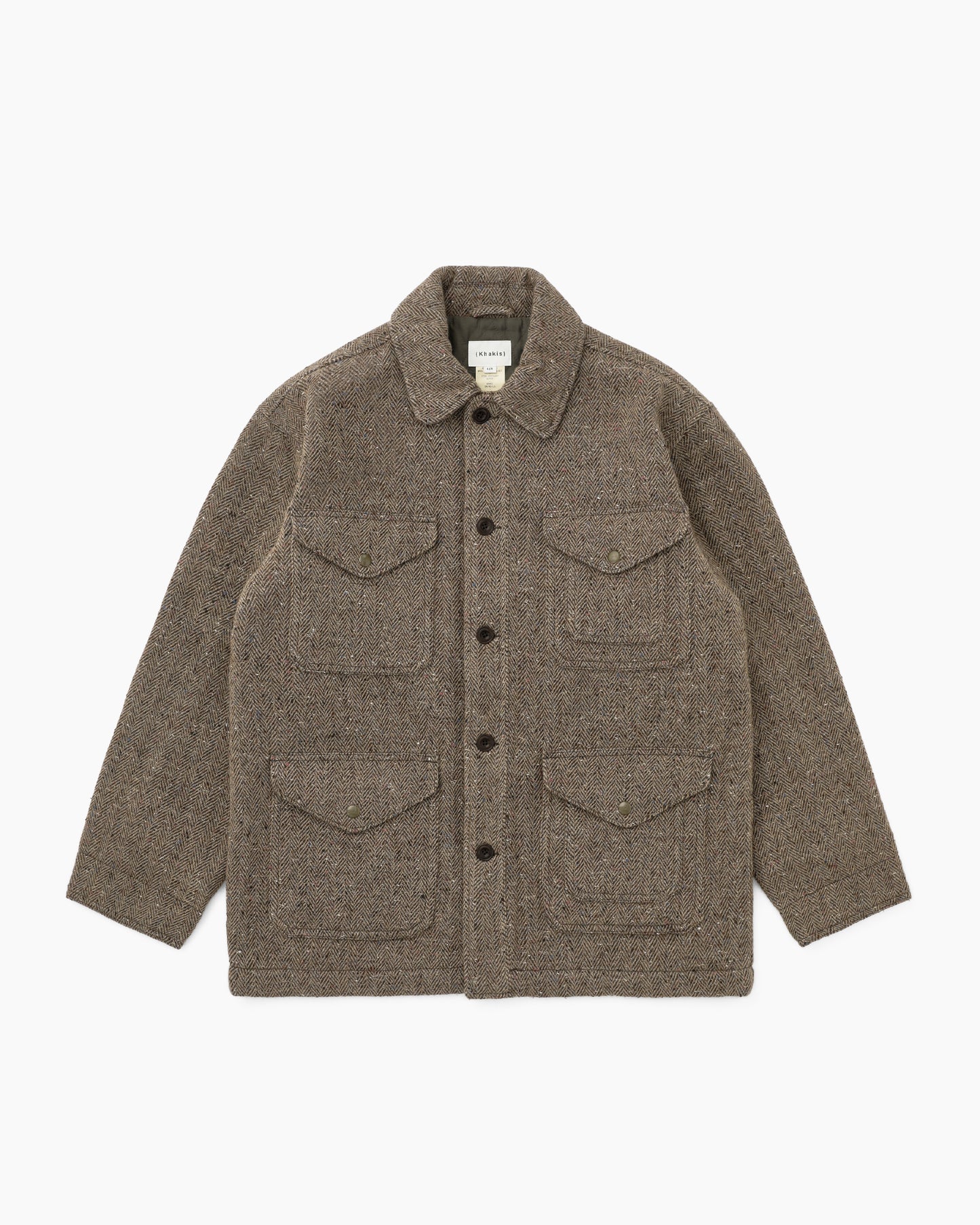 Wool Timber Jacket Brown