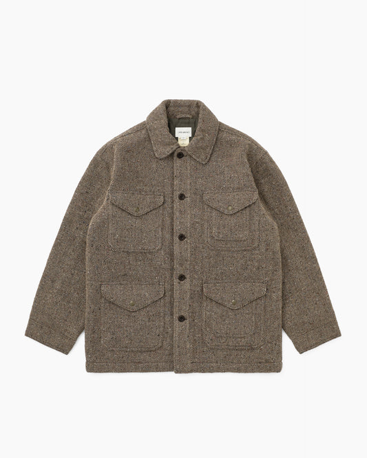 Wool Timber Jacket Brown