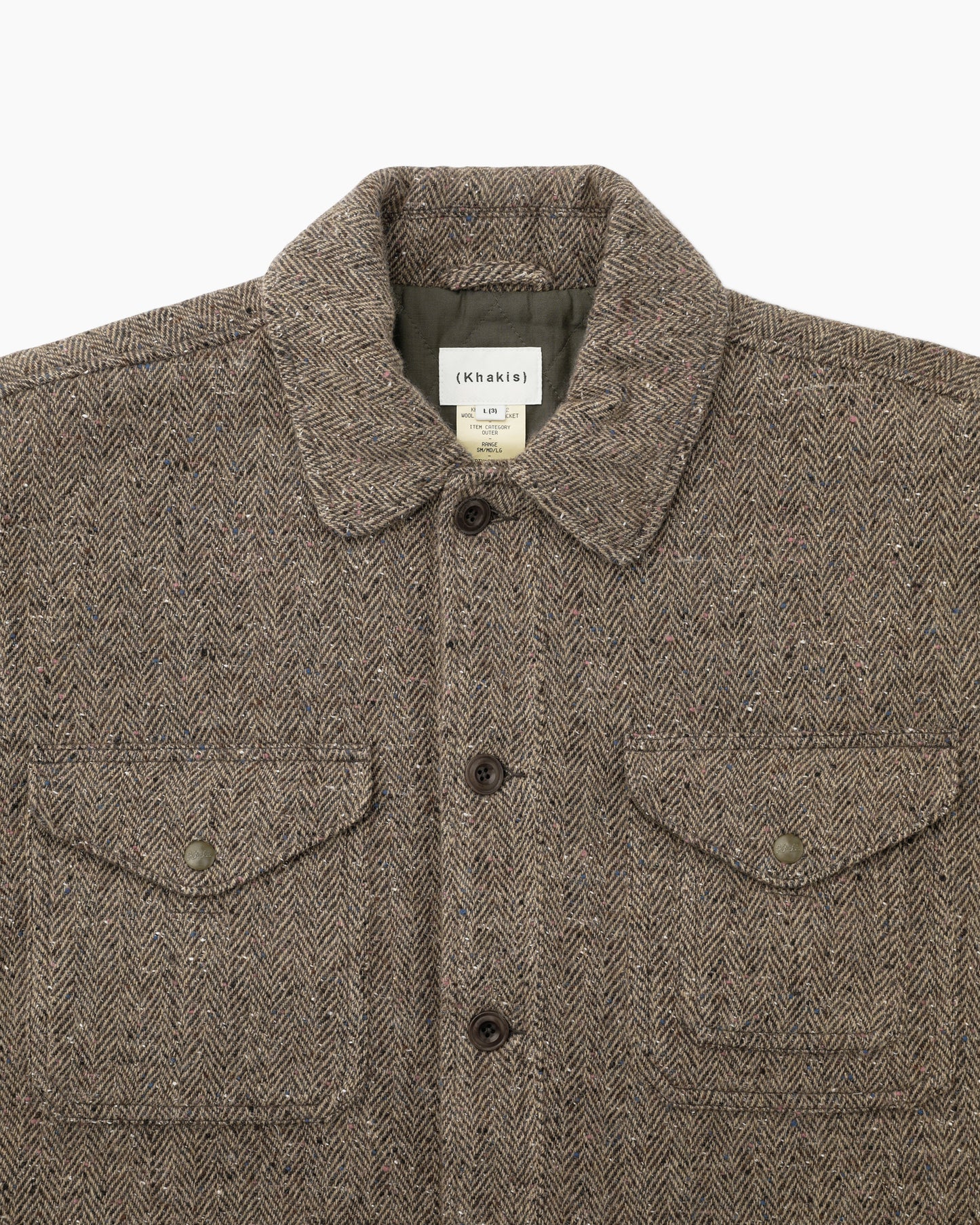 Wool Timber Jacket Brown