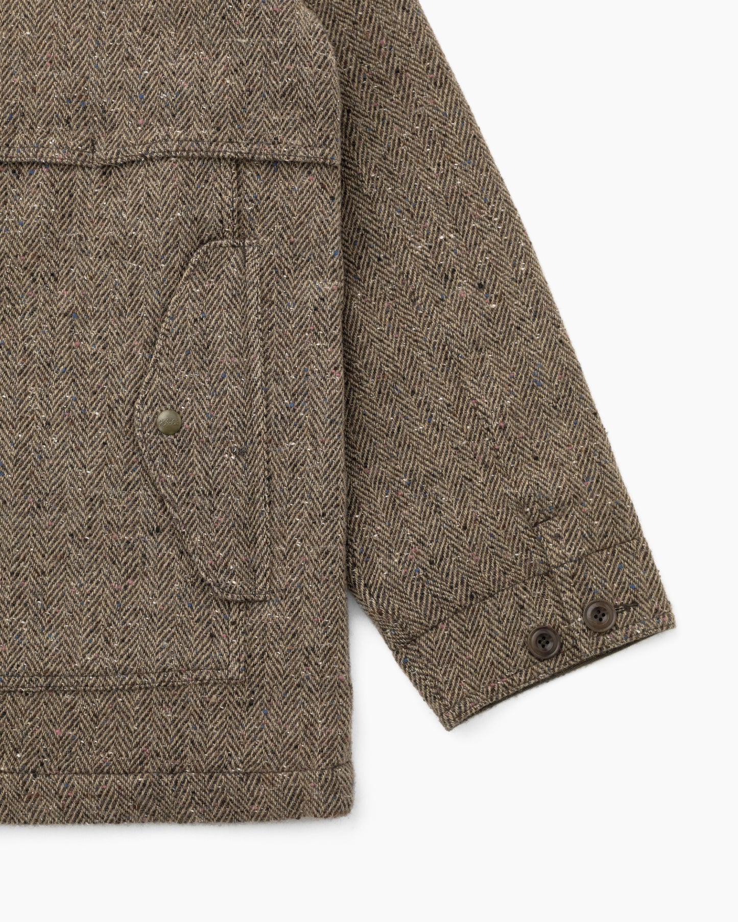 Wool Timber Jacket Brown