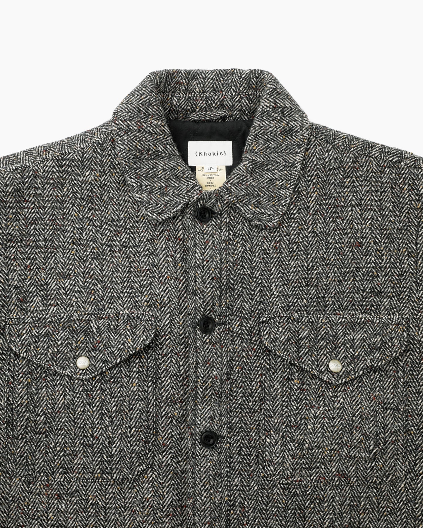 Wool Timber Jacket Charcoal