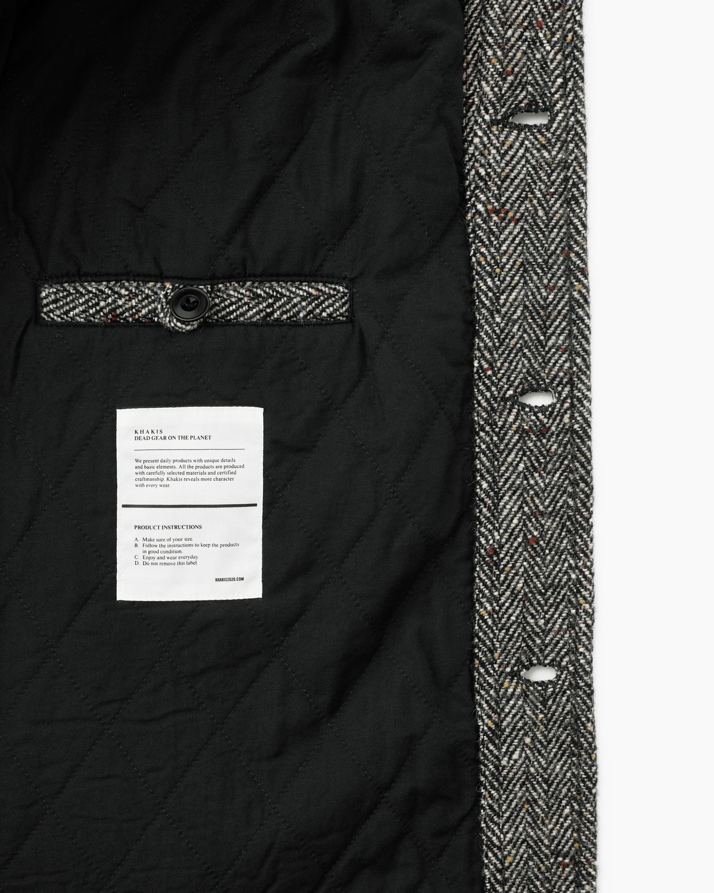 Wool Timber Jacket Charcoal