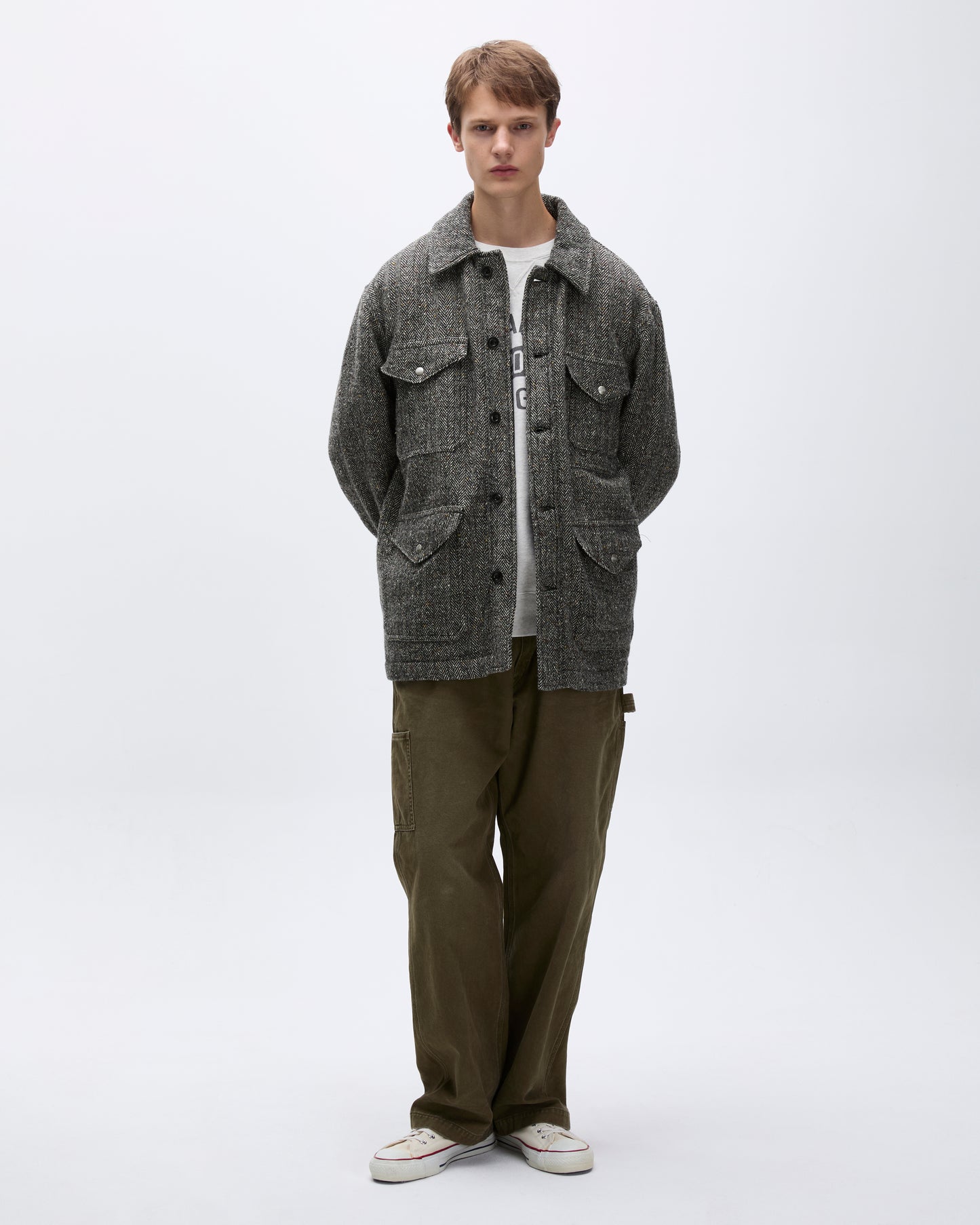 Wool Timber Jacket Charcoal