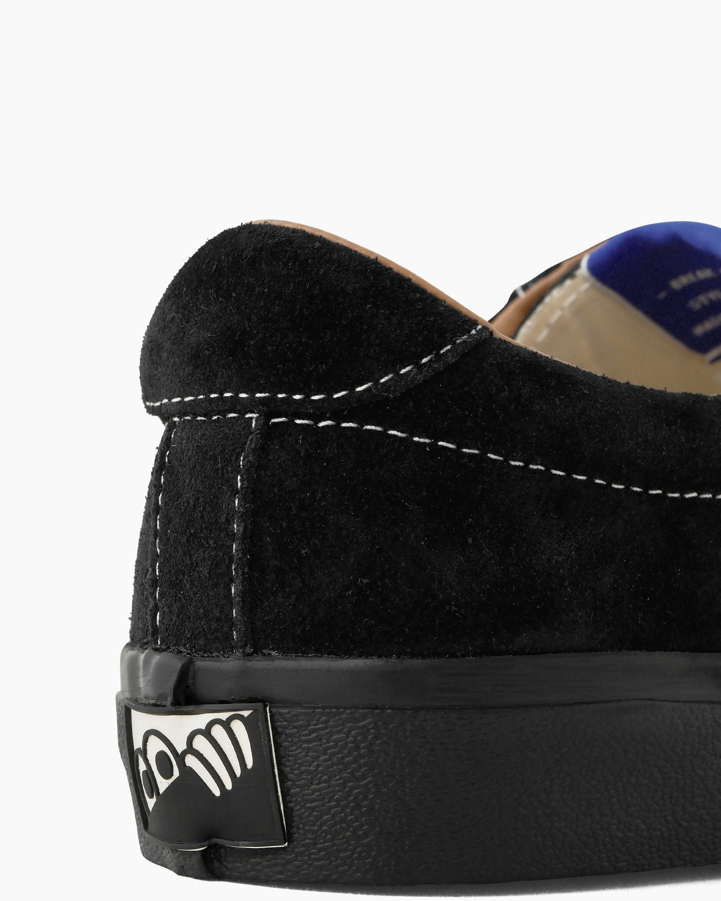 VM001 LO Suede Black/White/Black