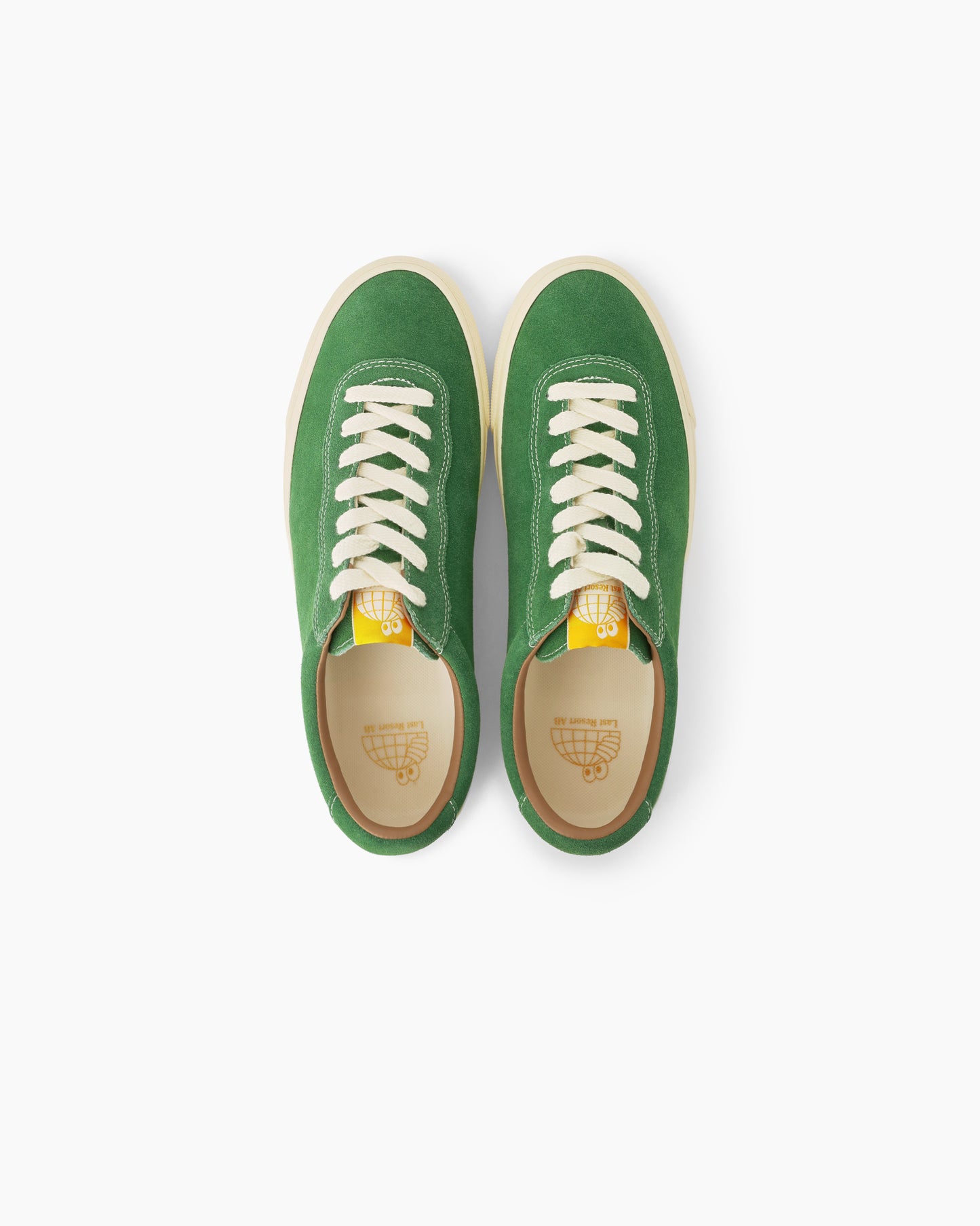 VM001 Lo Suede Kelly Green/White
