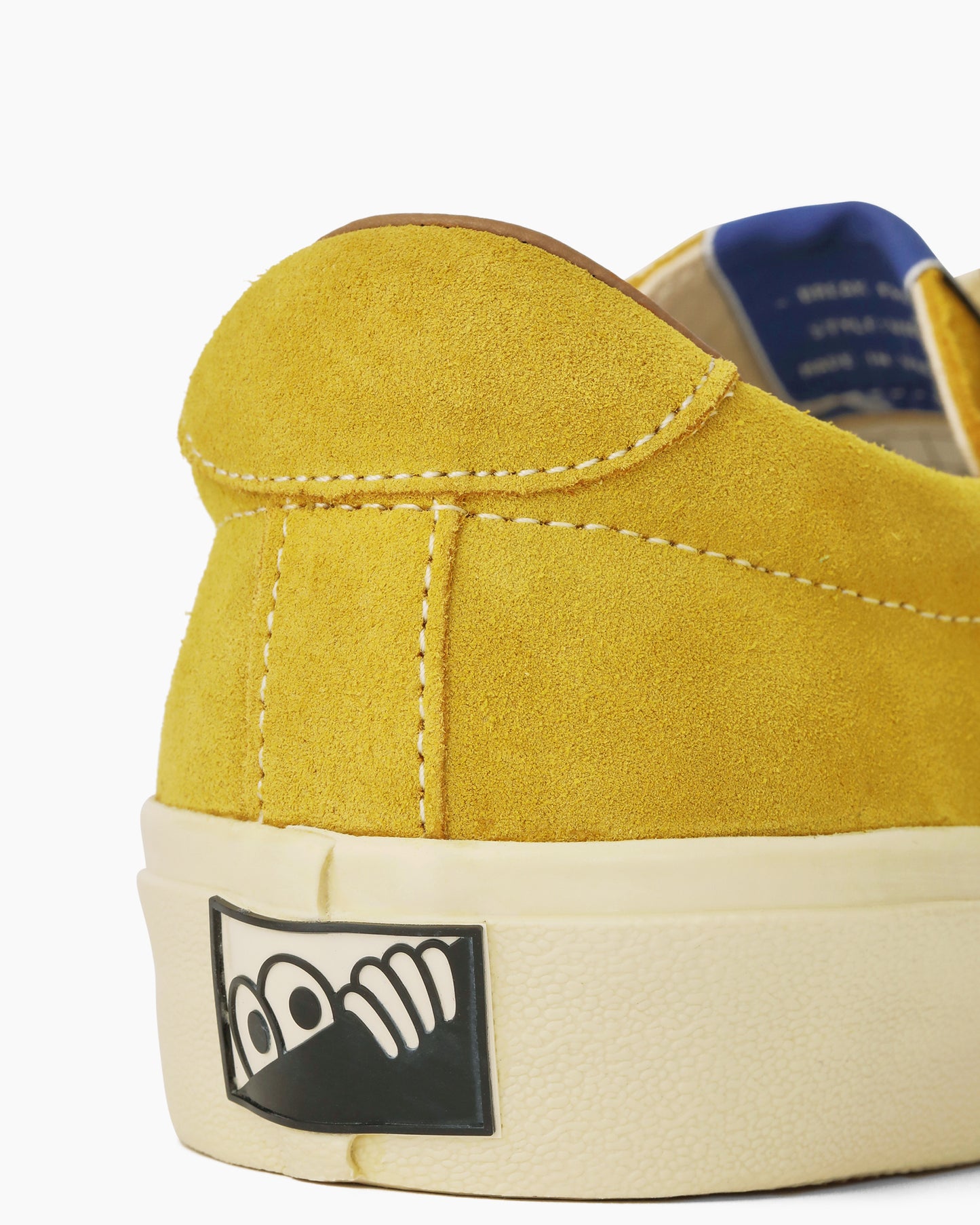 VM001 Lo Suede Mustard Yellow/White
